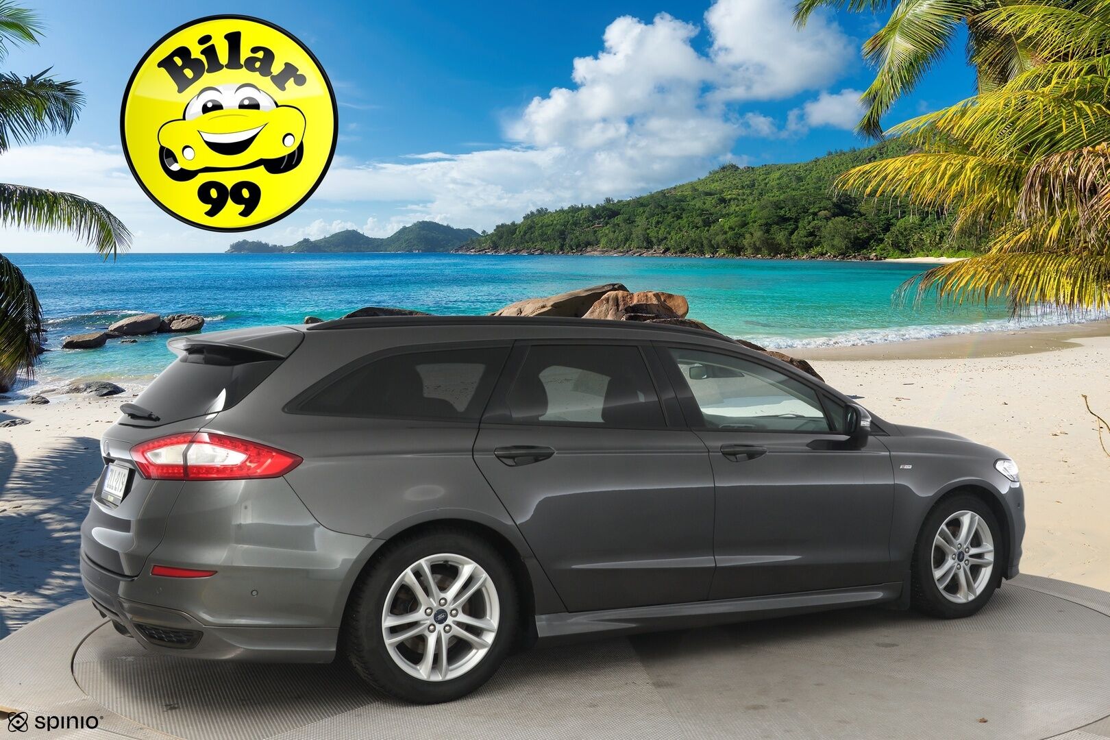 Ford Mondeo 2017 1,5 EcoBoost 160hv A6 ST-line Wagon** Koukku / Tutkat / Sähköluukku / Navigointi** - Ambiente valaistus / Automaattiset kaukovalot / Kahdet renkaat vaihteineen / Lohko sisähaaralla / Juuri leimattu