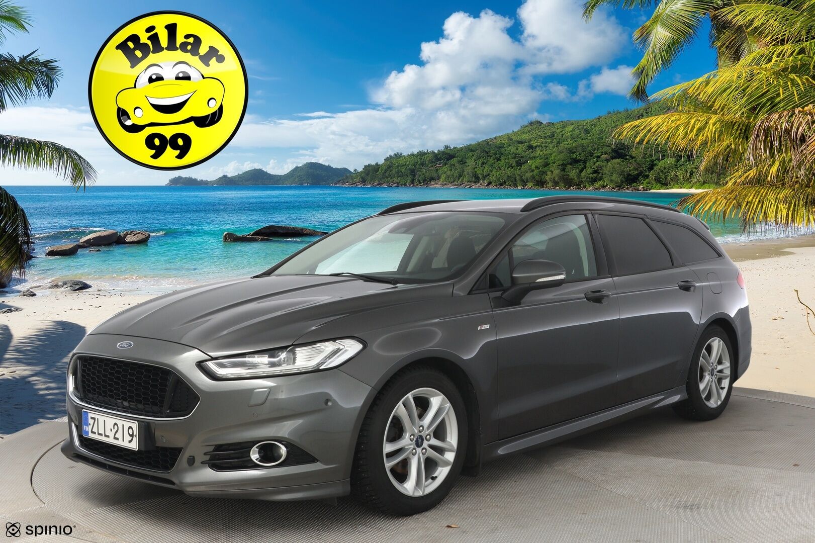 Ford Mondeo 2017 1,5 EcoBoost 160hv A6 ST-line Wagon** Koukku / Tutkat / Sähköluukku / Navigointi** - Ambiente valaistus / Automaattiset kaukovalot / Kahdet renkaat vaihteineen / Lohko sisähaaralla / Juuri leimattu