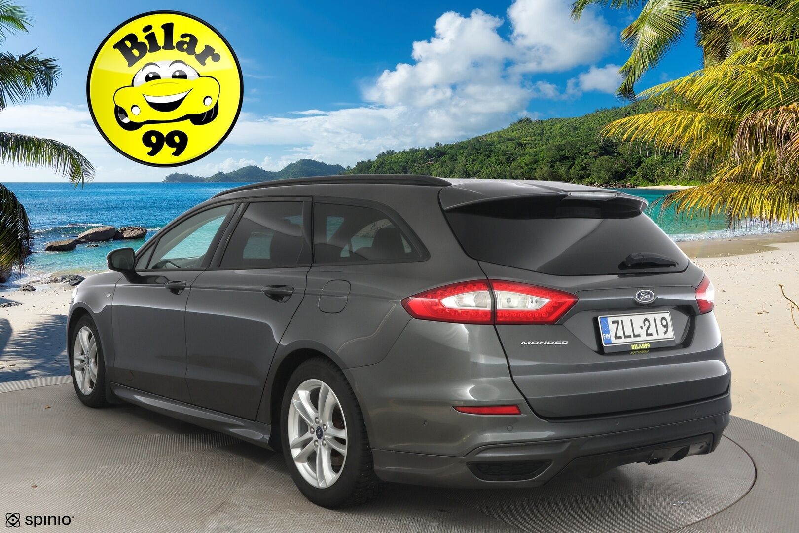 Ford Mondeo 2017 1,5 EcoBoost 160hv A6 ST-line Wagon** Koukku / Tutkat / Sähköluukku / Navigointi** - Ambiente valaistus / Automaattiset kaukovalot / Kahdet renkaat vaihteineen / Lohko sisähaaralla / Juuri leimattu