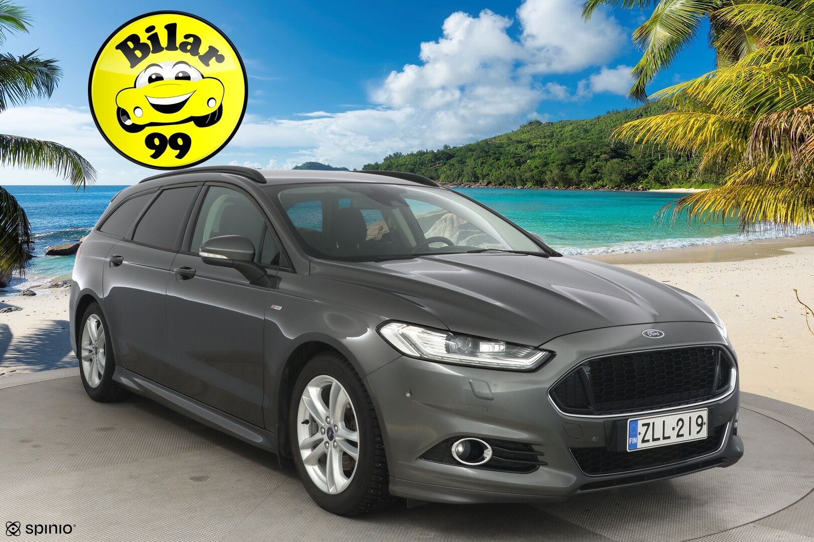 Ford Mondeo 2017 1,5 EcoBoost 160hv A6 ST-line Wagon** Koukku / Tutkat / Sähköluukku / Navigointi** - Ambiente valaistus / Automaattiset kaukovalot / Kahdet renkaat vaihteineen / Lohko sisähaaralla / Juuri leimattu