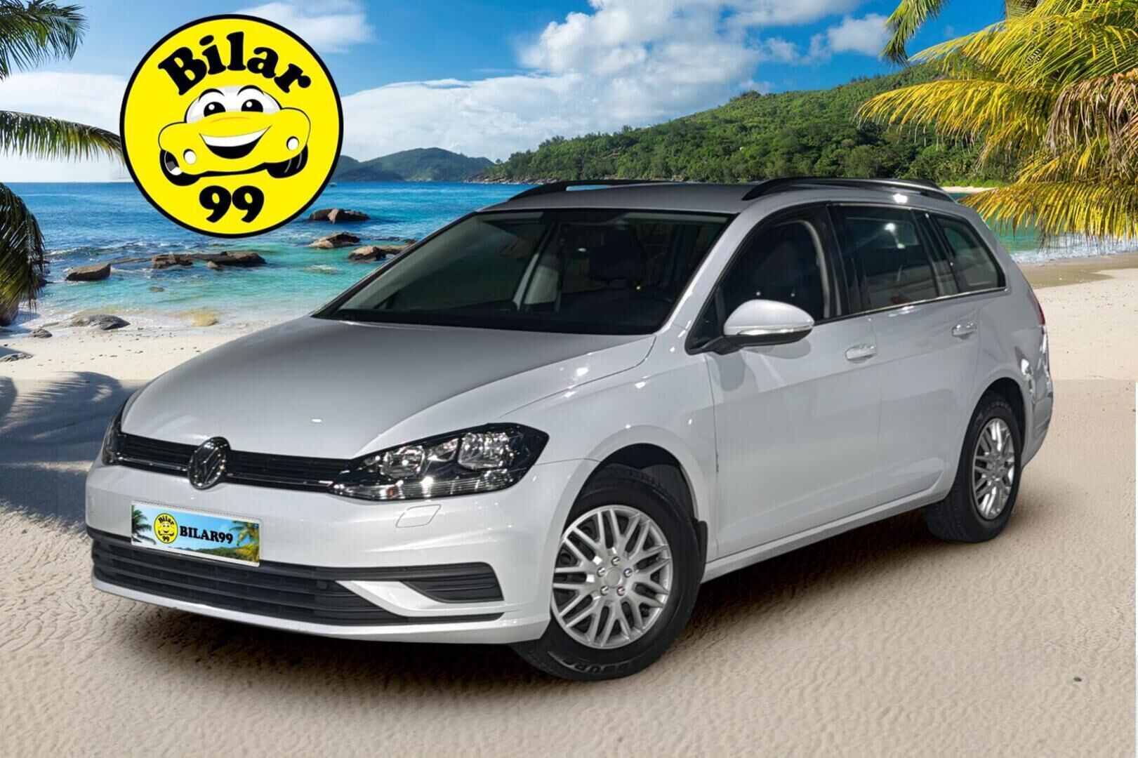 Volkswagen Golf 2017 Variant Trendline 1,0 TSI 63 kW (85 hv) - Juuri huollettu | Suomi-auto | Vakkari | Bluetooth | Lohko | 2x renkaat