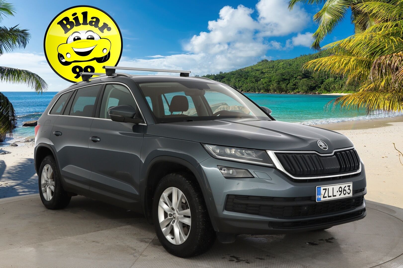 Skoda Kodiaq 2017 2,0 TDI 190 4x4 Ambition DSG Autom. 7P *Webasto / Koukku / Lämmitettävä tuulilasi / Ratinlämmitin / Navi* - Suomi-auto / 7-Paikkainen / Kahdet OEM vanteet