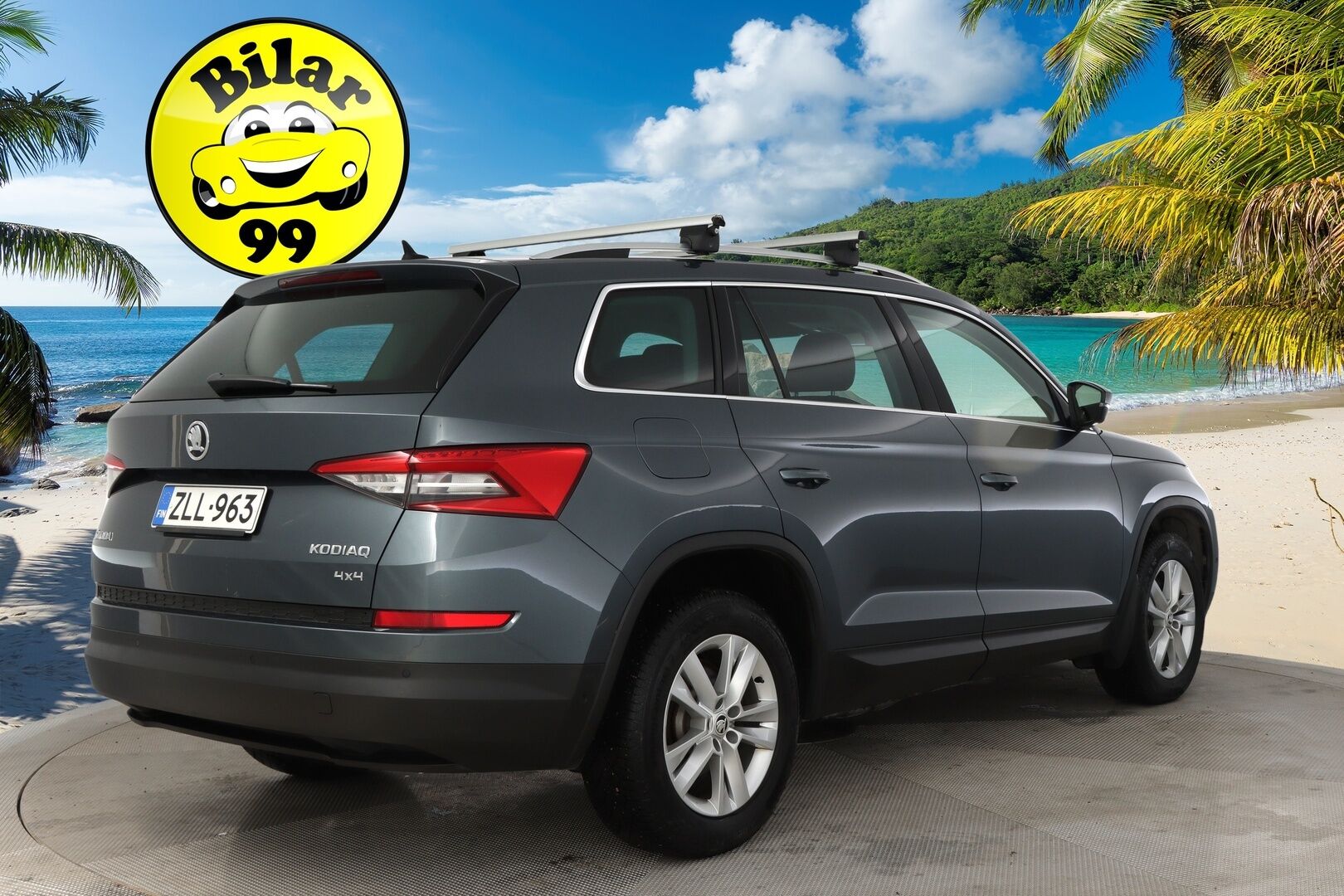 Skoda Kodiaq 2017 2,0 TDI 190 4x4 Ambition DSG Autom. 7P *Webasto / Koukku / Lämmitettävä tuulilasi / Ratinlämmitin / Navi* - Suomi-auto / 7-Paikkainen / Kahdet OEM vanteet