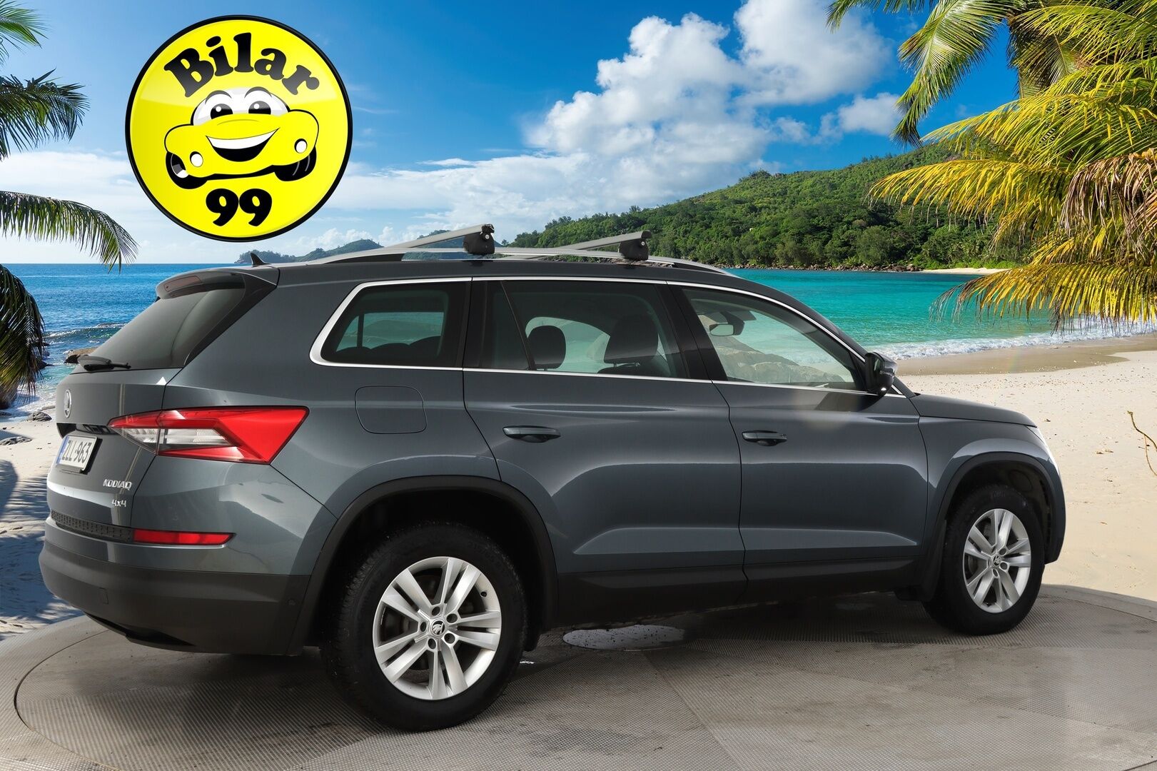 Skoda Kodiaq 2017 2,0 TDI 190 4x4 Ambition DSG Autom. 7P *Webasto / Koukku / Lämmitettävä tuulilasi / Ratinlämmitin / Navi* - Suomi-auto / 7-Paikkainen / Kahdet OEM vanteet