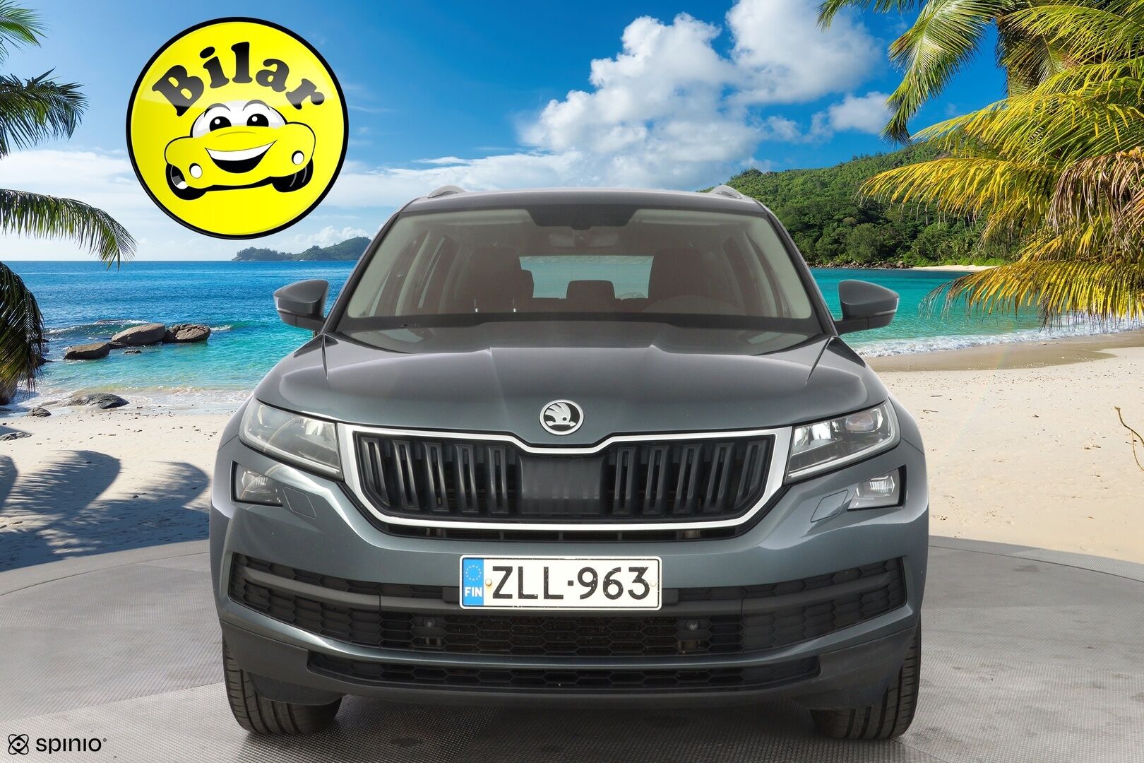 Skoda Kodiaq 2017 2,0 TDI 190 4x4 Ambition DSG Autom. 7P - Webasto | Koukku | Lämmitettävä tuulilasi | Ratinlämmitin | Navi | Suomi-auto | 7-Paikkainen | Kahdet OEM vanteet | Juuri huollettu