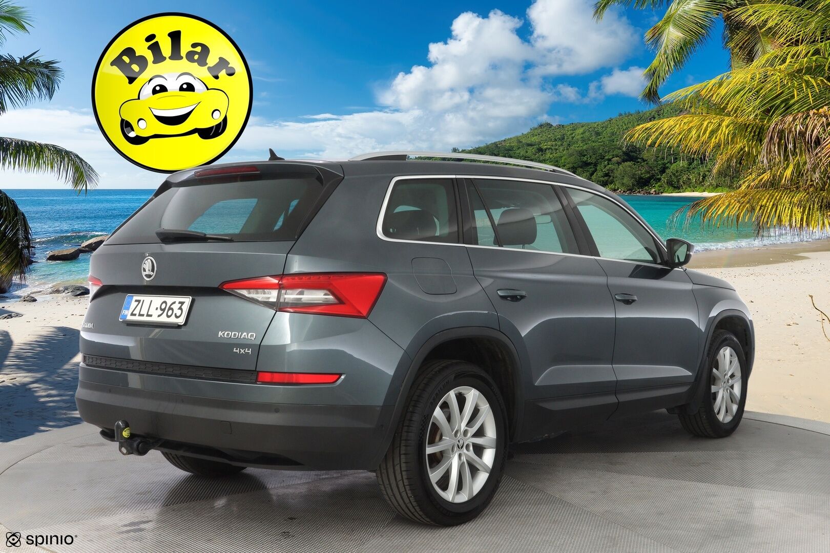Skoda Kodiaq 2017 2,0 TDI 190 4x4 Ambition DSG Autom. 7P - Webasto | Koukku | Lämmitettävä tuulilasi | Ratinlämmitin | Navi | Suomi-auto | 7-Paikkainen | Kahdet OEM vanteet | Juuri huollettu