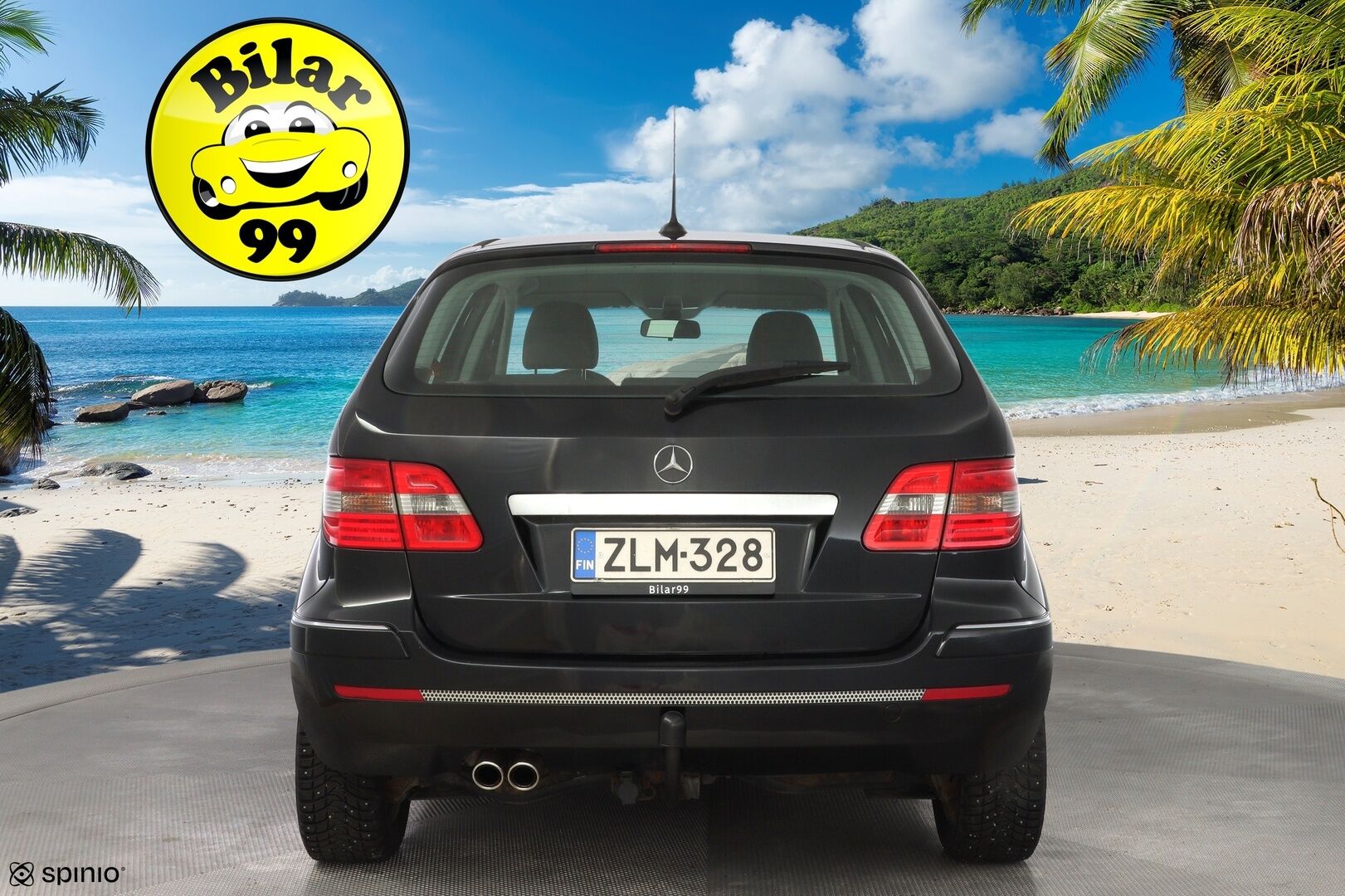 Mercedes-Benz B 2006 200 Turbo *Koukku / Puolinahat / Ilmastointi* - Säännölliset huollot / Kahdet renkaat vanteineen / Siisti