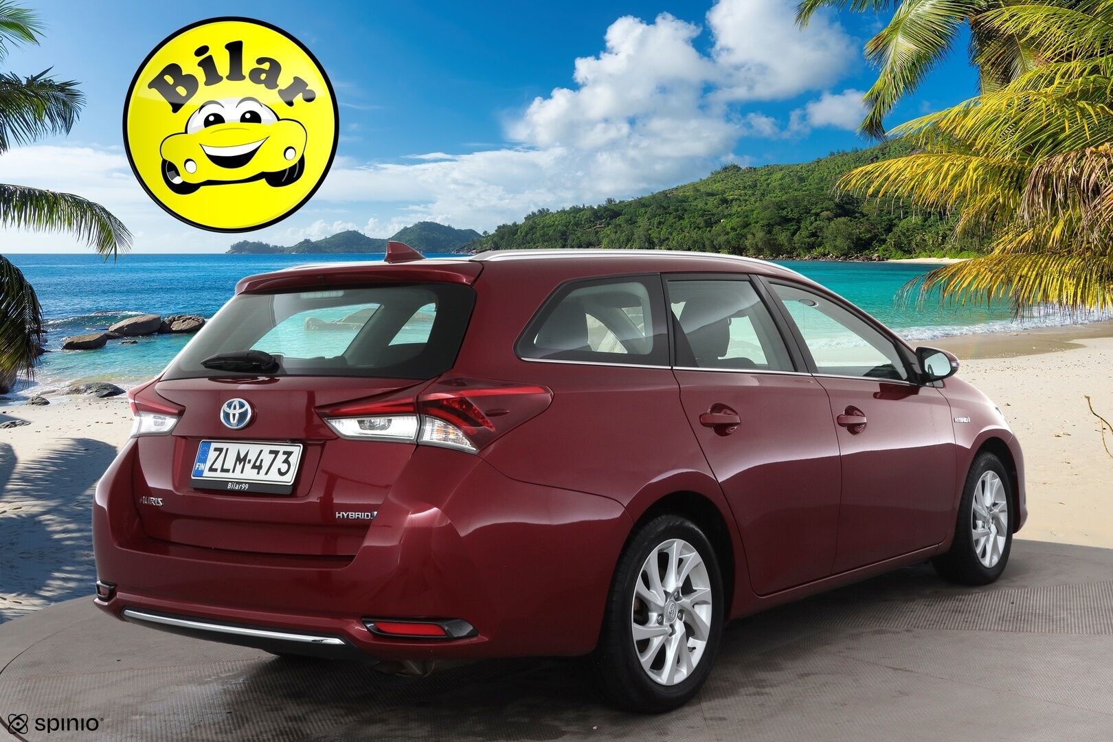 Toyota Auris 2017 Touring Sports 1,8 Hybrid Active - | LED | Vakkari | P.kamera | Navi | Kaistavahti | PCS | RSA | Bluetooth | Lohko+sisälämmitin | Aut. pitkät | Hyvä huoltokirja | 2x renkaat aluin |