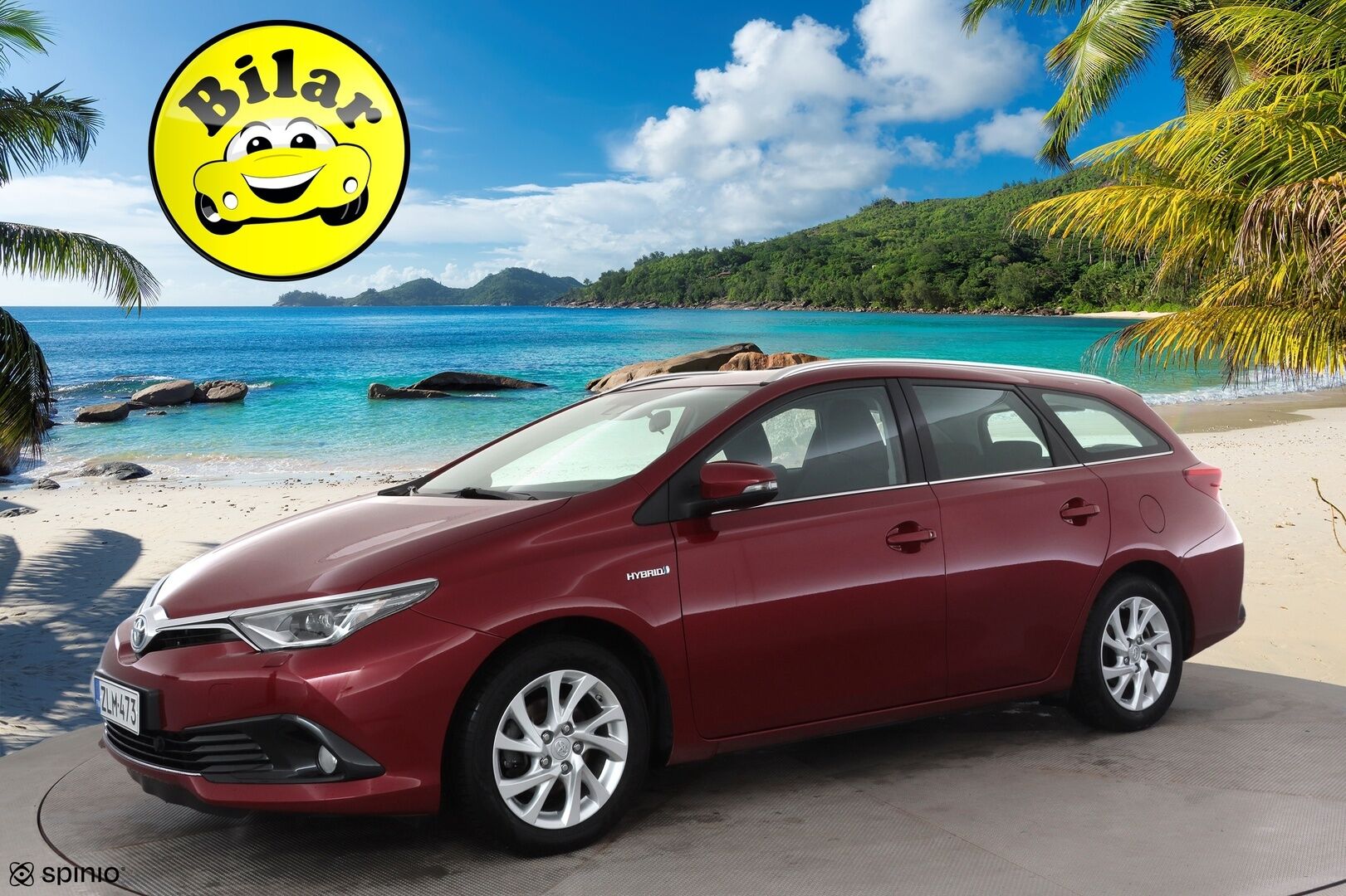 Toyota Auris 2017 Touring Sports 1,8 Hybrid Active - | LED | Vakkari | P.kamera | Navi | Kaistavahti | PCS | RSA | Bluetooth | Lohko+sisälämmitin | Aut. pitkät | Hyvä huoltokirja | 2x renkaat aluin |