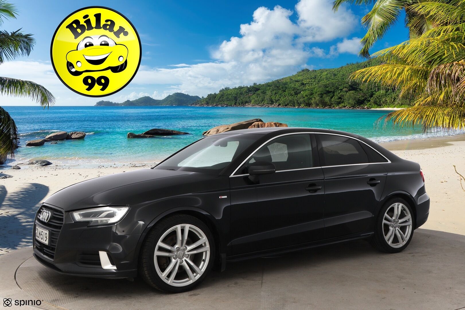 Audi A3 2017 Sedan Land of quattro Edition 2,0 TDI 135 kW quattro S tronic S-Line - Suomiauto / Webasto / Adapt.Vakkari / Bang & Olufsen / Puolinahat / Sporttipenkit / Matrix LED / Supervarusteet!