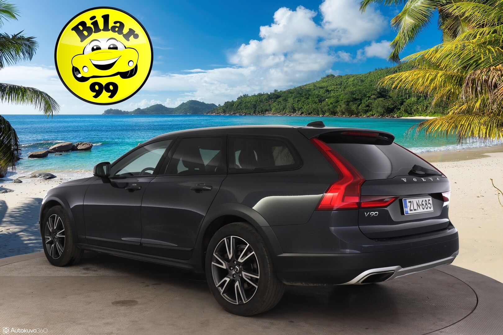 Volvo V90 Cross Country 2017 T5 AWD Business Pro aut - 3,99 % KORKOTARJOUS TÄHÄN AUTOON - *ACC / Pilot Assist / Suomi-auto / Merkkihuollettu / VOC / Muistipenkki / Nahat* 