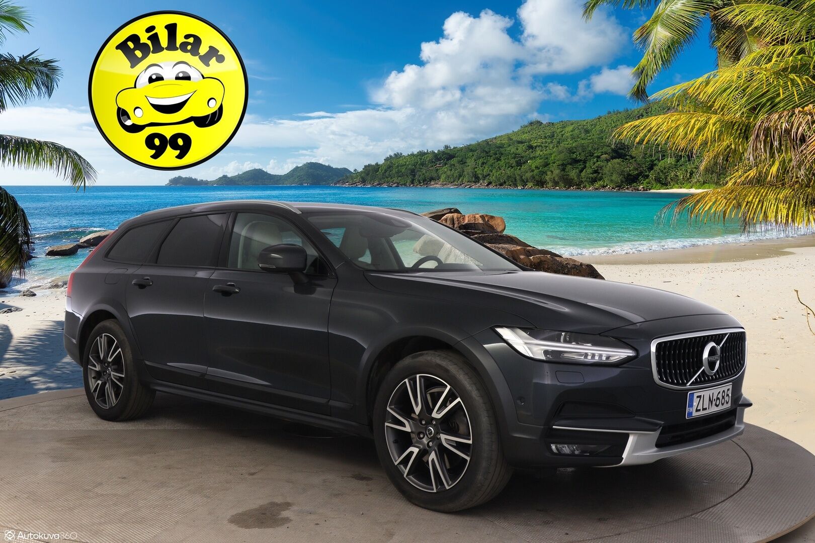 Volvo V90 Cross Country 2017 T5 AWD Business Pro aut - 3,99 % KORKOTARJOUS TÄHÄN AUTOON - *ACC / Pilot Assist / Suomi-auto / Merkkihuollettu / VOC / Muistipenkki / Nahat* 