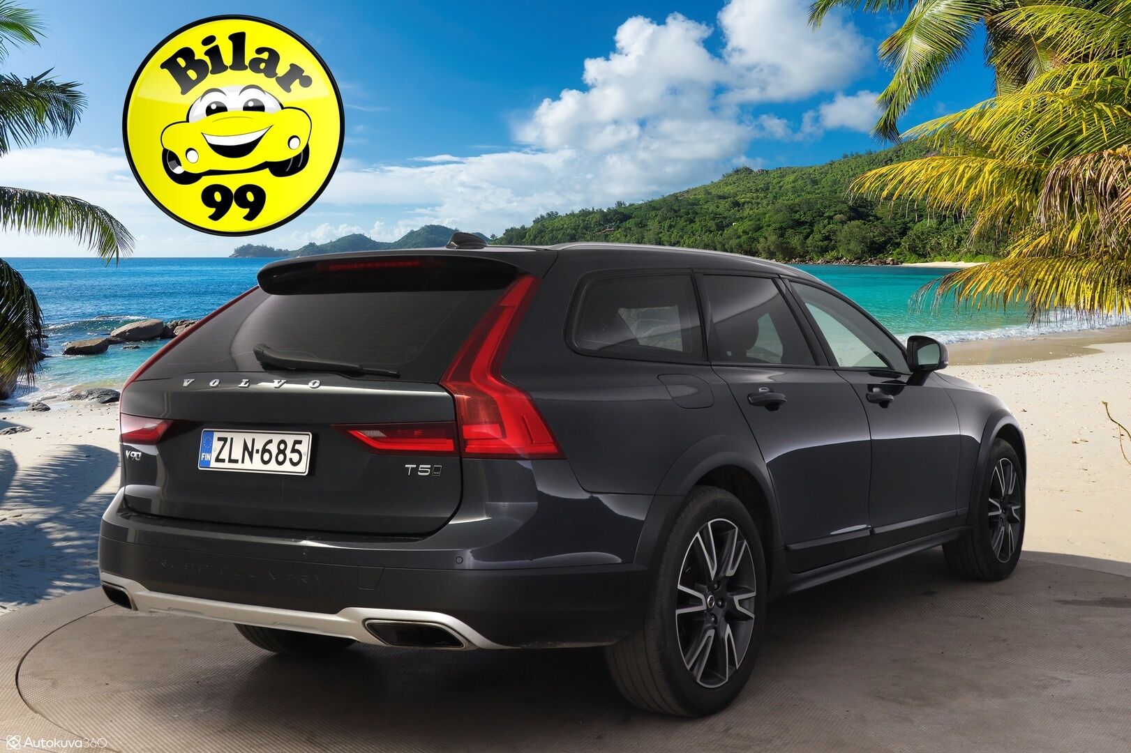 Volvo V90 Cross Country 2017 T5 AWD Business Pro aut - 3,99 % KORKOTARJOUS TÄHÄN AUTOON - *ACC / Pilot Assist / Suomi-auto / Merkkihuollettu / VOC / Muistipenkki / Nahat* 