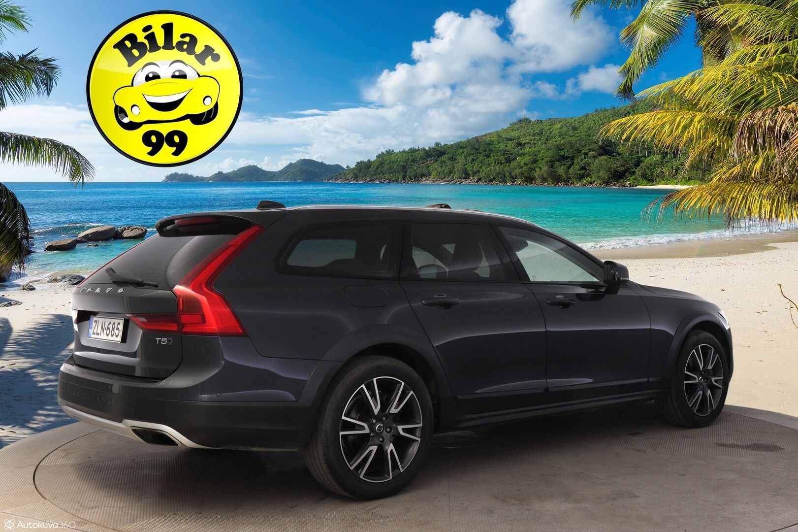 Volvo V90 Cross Country 2017 T5 AWD Business Pro aut - 3,99 % KORKOTARJOUS TÄHÄN AUTOON - *ACC / Pilot Assist / Suomi-auto / Merkkihuollettu / VOC / Muistipenkki / Nahat* 