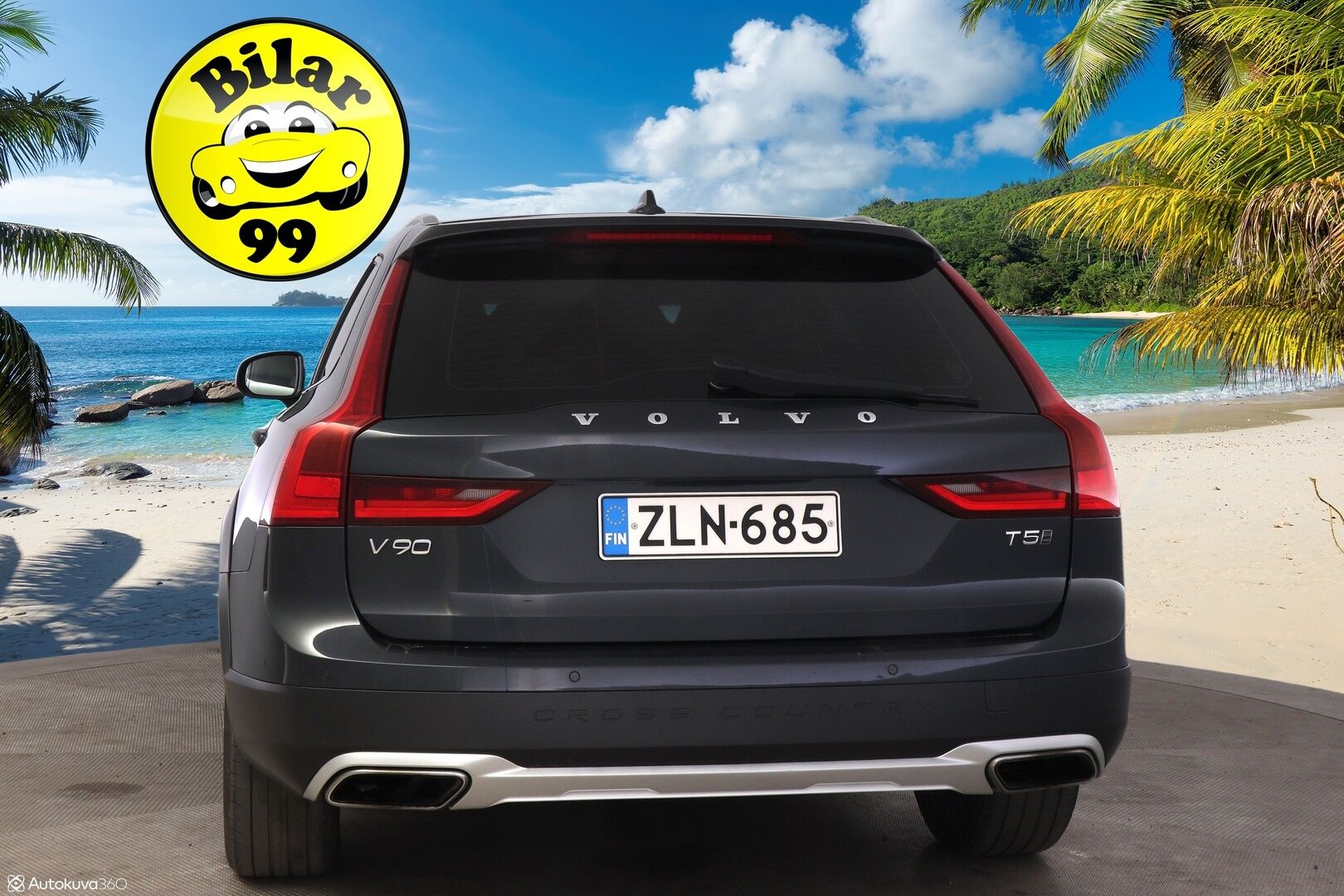 Volvo V90 Cross Country 2017 T5 AWD Business Pro aut - 3,99 % KORKOTARJOUS TÄHÄN AUTOON - *ACC / Pilot Assist / Suomi-auto / Merkkihuollettu / VOC / Muistipenkki / Nahat* 