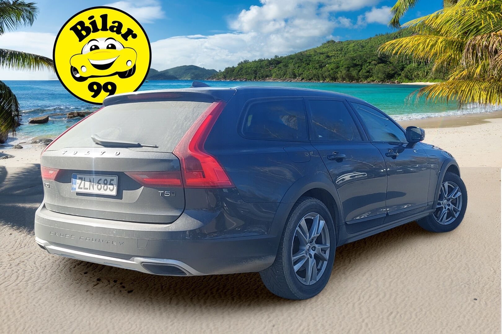 Volvo V90 Cross Country 2017 T5 AWD Business Pro aut - 3,99 % KORKOTARJOUS TÄHÄN AUTOON - *ACC / Pilot Assist / Suomi-auto / Merkkihuollettu / VOC / Muistipenkki / Nahat* 