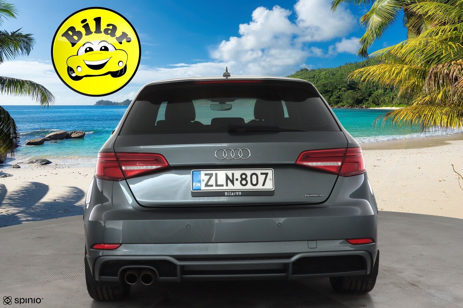 Audi A3 2017 Sportback S line Land of quattro Edition 2,0 TFSI 140 kW quattro S tronic - | 2x S-line | Matrix-LED | Puolinahat | Sporttipenkit | Audi Sound System | Apple & Android | Lohko+sisälämmitin | Vakkari | 2x renkaat aluin | 