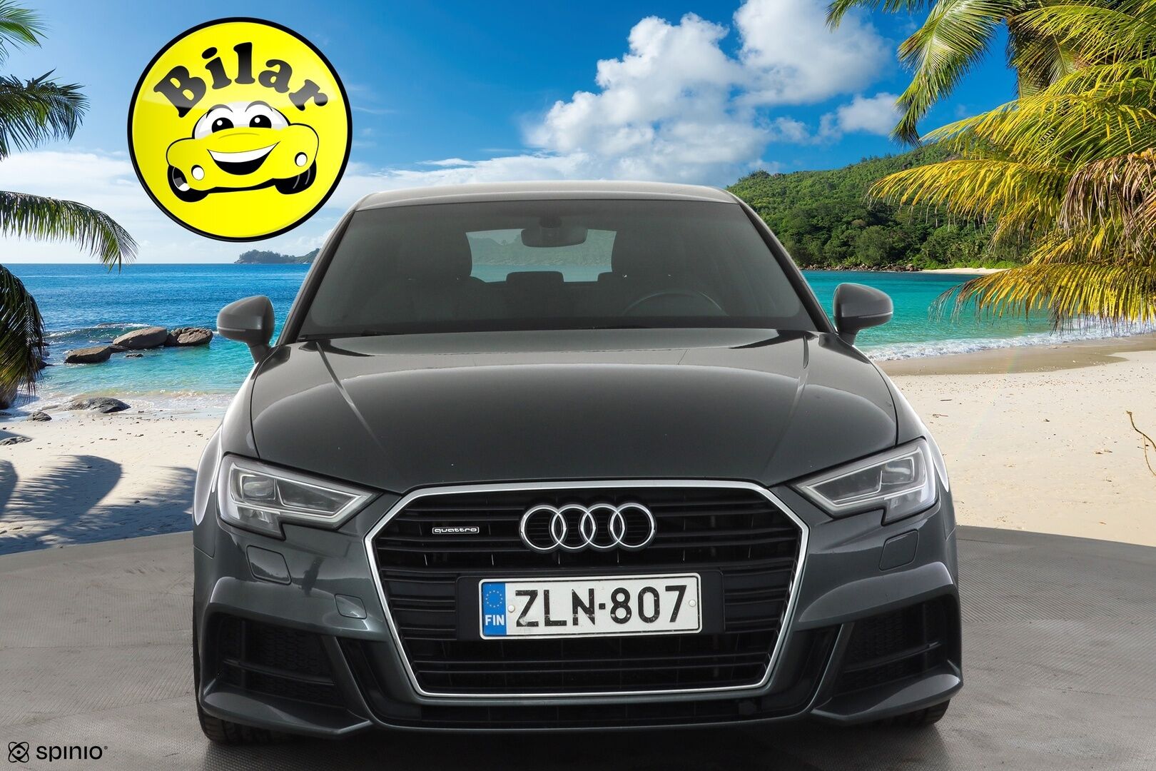 Audi A3 2017 Sportback S line Land of quattro Edition 2,0 TFSI 140 kW quattro S tronic - | 2x S-line | Matrix-LED | Puolinahat | Sporttipenkit | Audi Sound System | Apple & Android | Lohko+sisälämmitin | Vakkari | 2x renkaat aluin | 