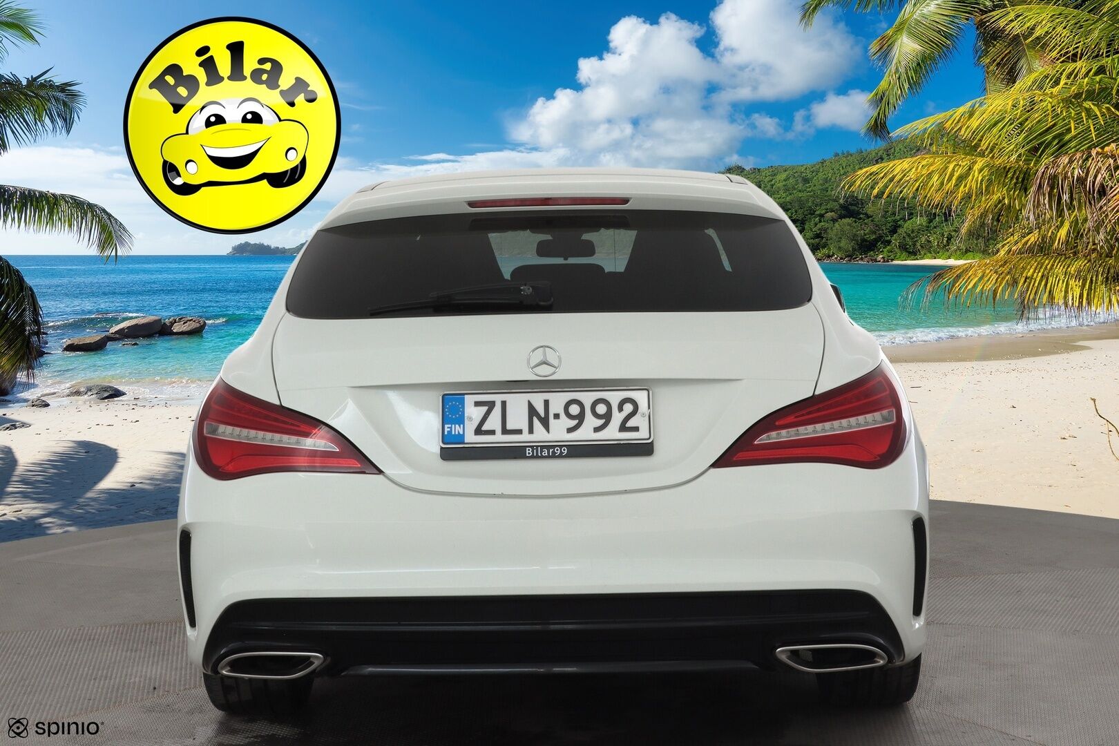 Mercedes-Benz CLA 2017 180 A Shooting Brake White Art Edition AMG - | Vakkari | Lohko | Sporttipenkit | P.Kamera | High Performance LED | Puolinahat | Suomi-auto | Kahdet Renkaat |