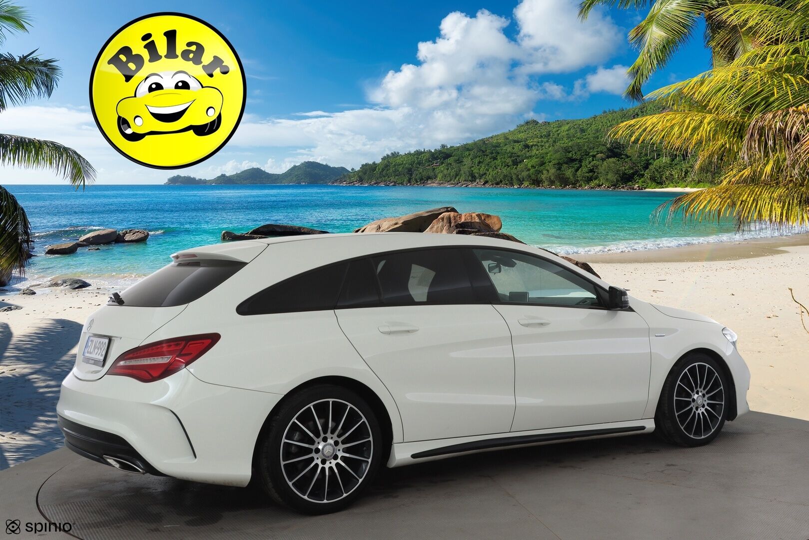 Mercedes-Benz CLA 2017 180 A Shooting Brake White Art Edition AMG - | Vakkari | Lohko | Sporttipenkit | P.Kamera | High Performance LED | Puolinahat | Suomi-auto | Kahdet Renkaat |