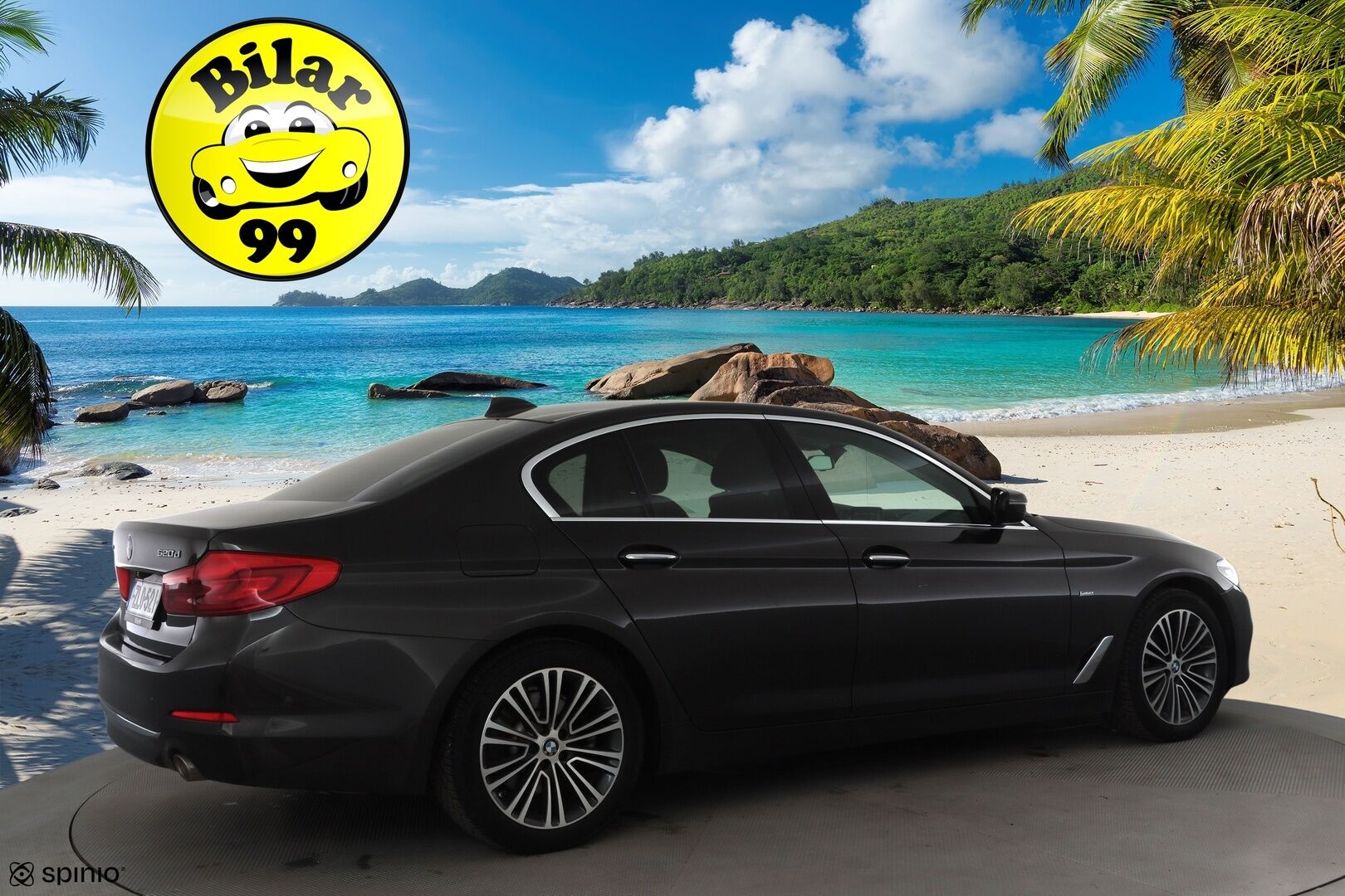 BMW 520 2017 G30 Sedan 520d A xDrive Business Comfort * Vakkari / P.kamera / Webasto / LED / Navi / Ruskeat nahat * - Suomi-auto / Kahdet renkaat aluvanteilla