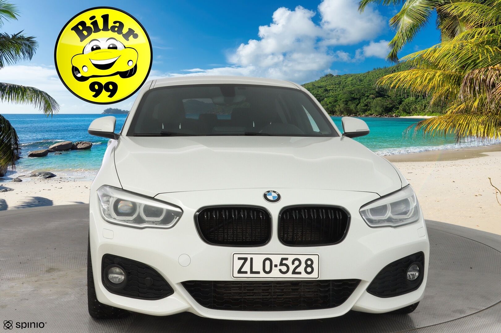BMW 120 2017 F20 Hatchback A xDrive M Sport * Alcantara-sisusta / HiFit / Vakkari / Koukku / Tutkat * - Suomi-auto / Ei AdBlueta / Kahdet renkaat vanteilla 