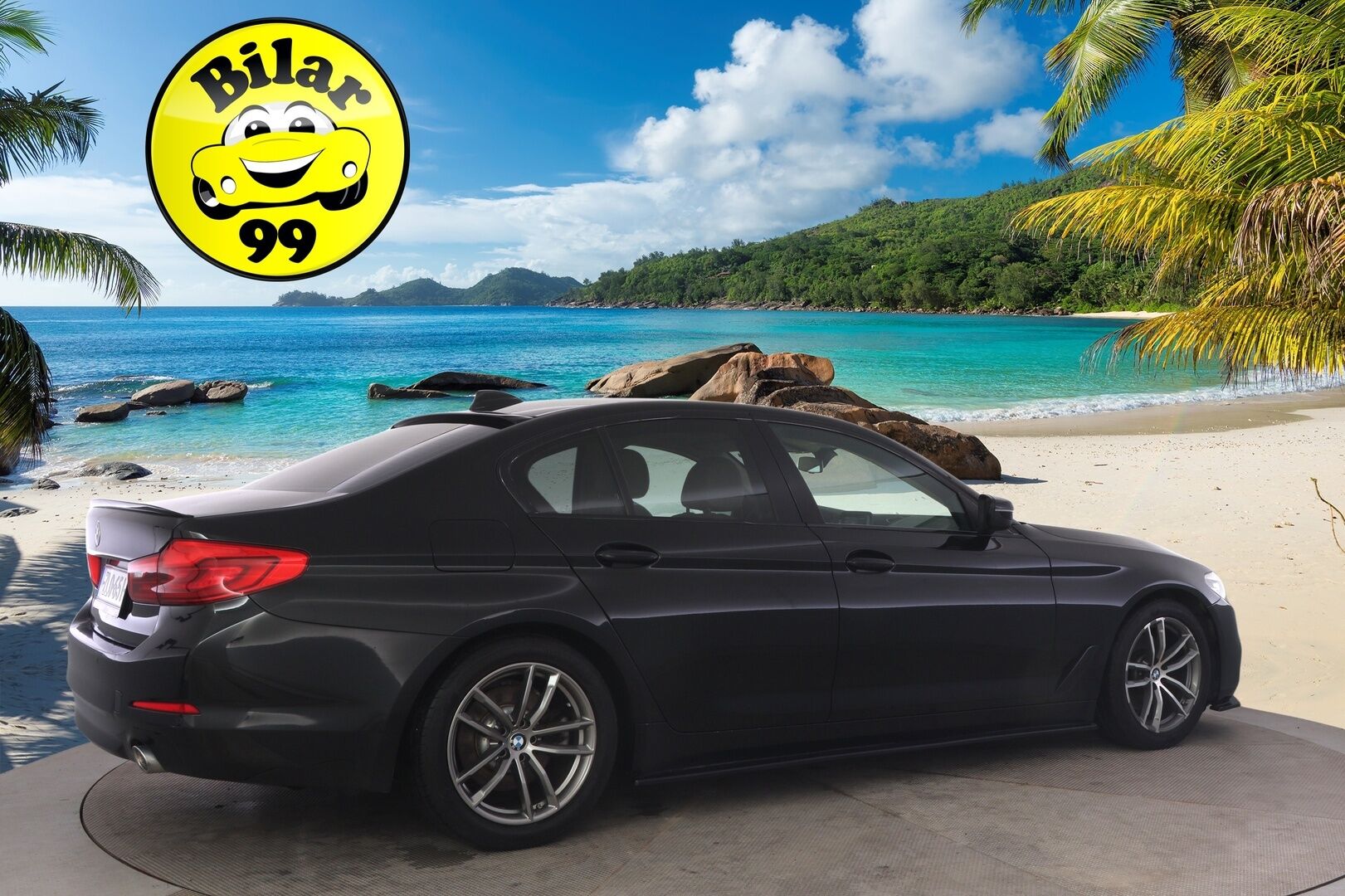 BMW 520 2017 G30 Sedan 520d A ED Business *Vaalea nahkasisusta / Kattoluukku / Ambient* - *Vähä ruokainen / M-sport look / Näyttävä* 