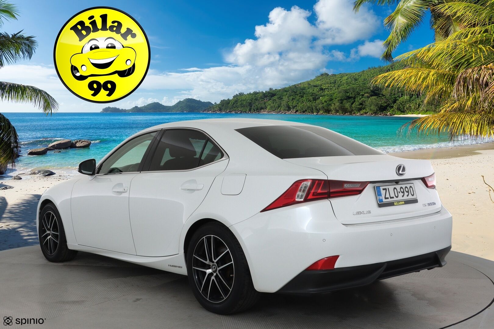 Lexus IS 2015 300h Hybrid A Executive **Webasto / Vakkari / Xenon-valot / P.kamera / Puolinahat** - Kahdet Renkaat / Merkkihuollettu / Viimeisin huolto 125tkm!