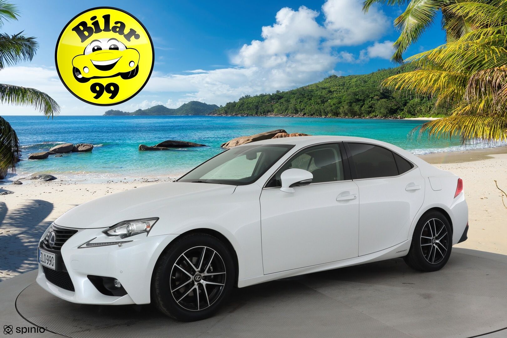Lexus IS 2015 300h Hybrid A Executive **Webasto / Vakkari / Xenon-valot / P.kamera / Puolinahat** - Kahdet Renkaat / Merkkihuollettu / Viimeisin huolto 125tkm!