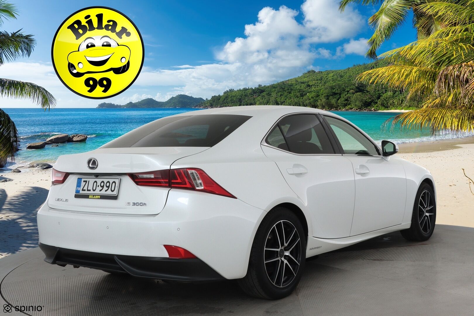 Lexus IS 2015 300h Hybrid A Executive **Webasto / Vakkari / Xenon-valot / P.kamera / Puolinahat** - Kahdet Renkaat / Merkkihuollettu / Viimeisin huolto 125tkm!
