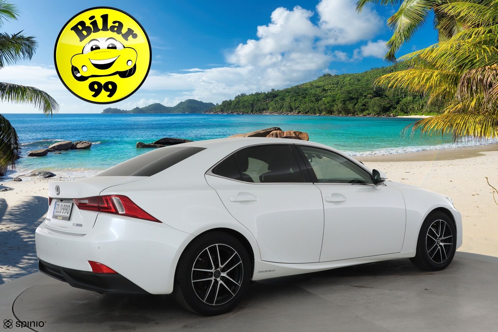 Lexus IS 2015 300h Hybrid A Executive **Webasto / Vakkari / Xenon-valot / P.kamera / Puolinahat** - Kahdet Renkaat / Merkkihuollettu / Viimeisin huolto 125tkm!