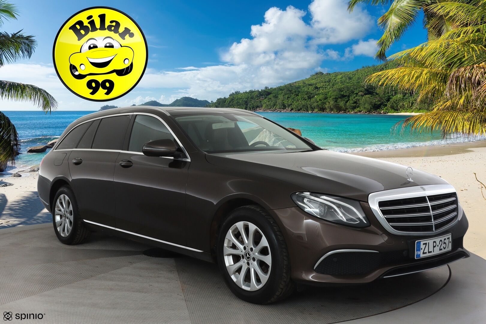 Mercedes-Benz E 2017 220 d T A Premium Business **LED-High Performance / P.Kamera / Lohkolämmitin / Sporttipenkit / Navi / Koukku** - Suomi-auto / Kahdet Renkaat