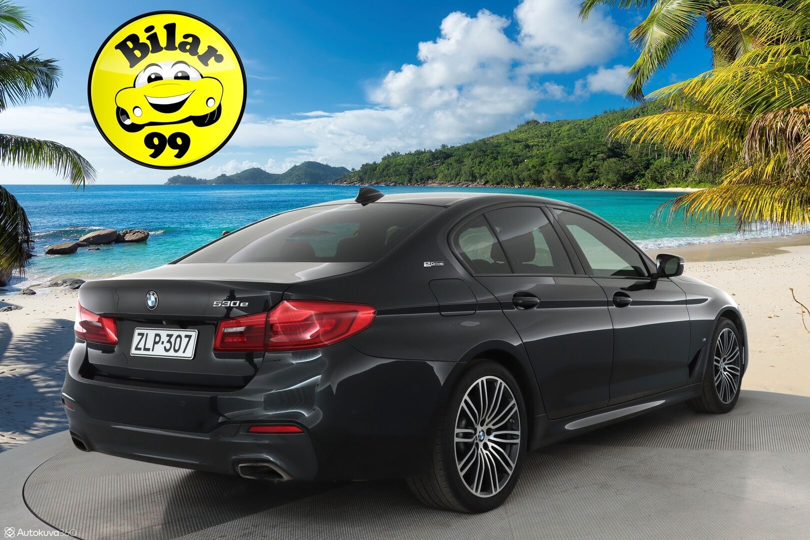BMW 530 2017 G30 Sedan iPerformance Launch Edition M Sport ** P.Kamera / LED-valot / Sporttinahat / Harman/Kardon / Navi ** - Suomi-auto / Merkkihuollettu / 2x Renkaat / Akku Kuntotarkistettu! ETULASEISSA TUMMENUKSET!