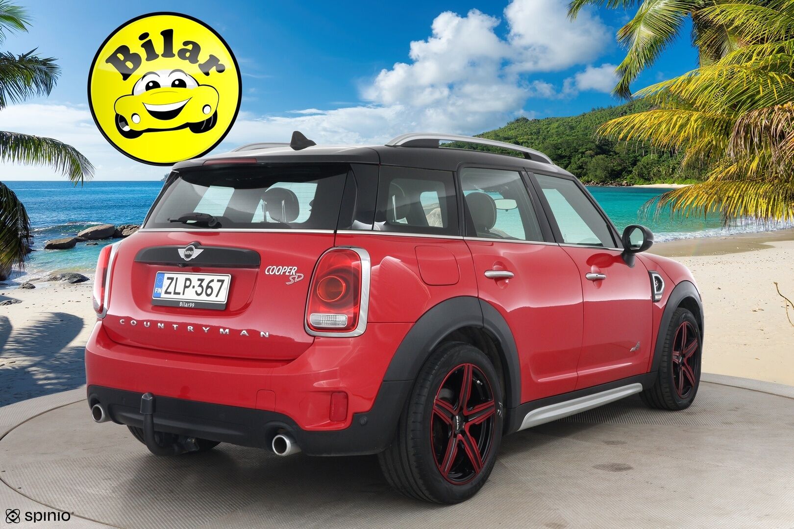 MINI Countryman 2017 Cooper SD ALL4 A Business - | Panorama | Harman/Kardon | HUD | Nahat | KeylessGo | Koukku | Kamera | P-tutkat eteen & taakse | Park Assist | LED | Navi | Sähköluukku |