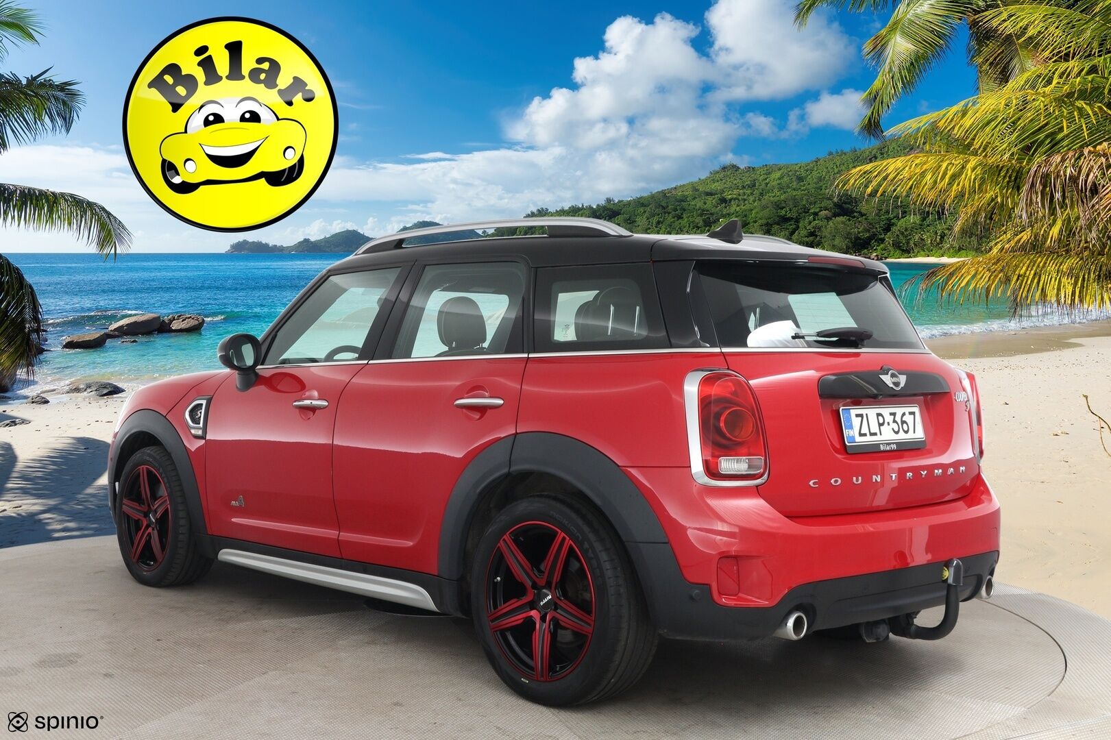 MINI Countryman 2017 Cooper SD ALL4 A Business - | Panorama | Harman/Kardon | HUD | Nahat | KeylessGo | Koukku | Kamera | P-tutkat eteen & taakse | Park Assist | LED | Navi | Sähköluukku |
