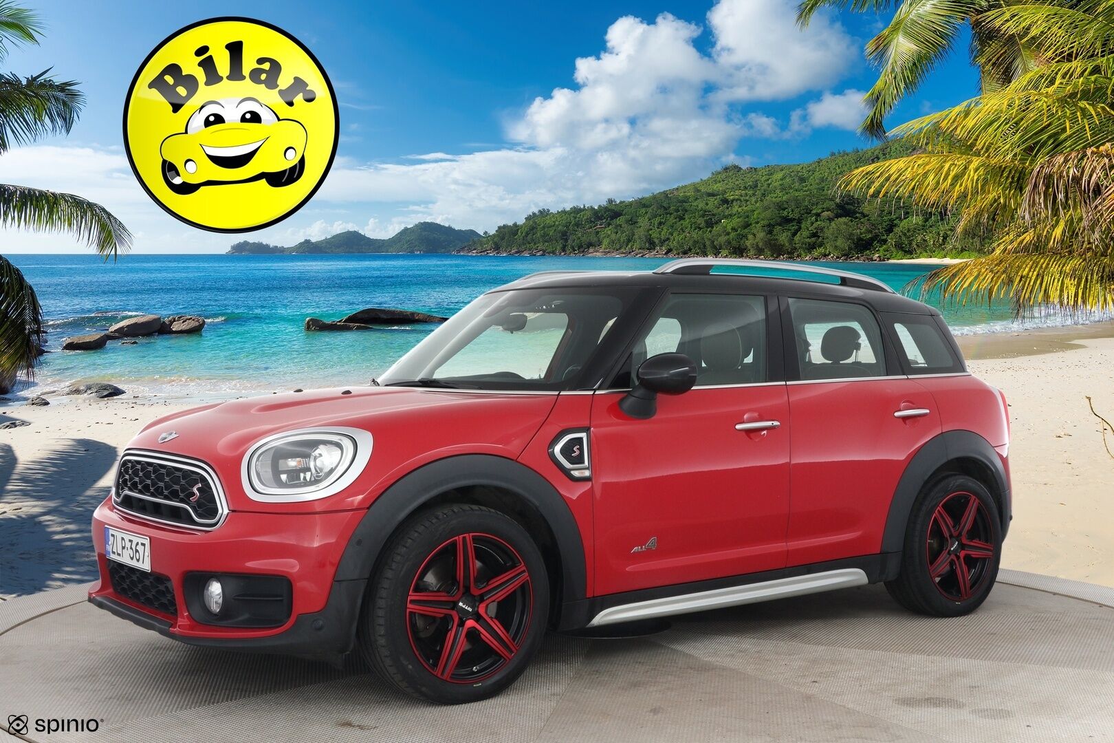 MINI Countryman 2017 Cooper SD ALL4 A Business - | Panorama | Harman/Kardon | HUD | Nahat | KeylessGo | Koukku | Kamera | P-tutkat eteen & taakse | Park Assist | LED | Navi | Sähköluukku |