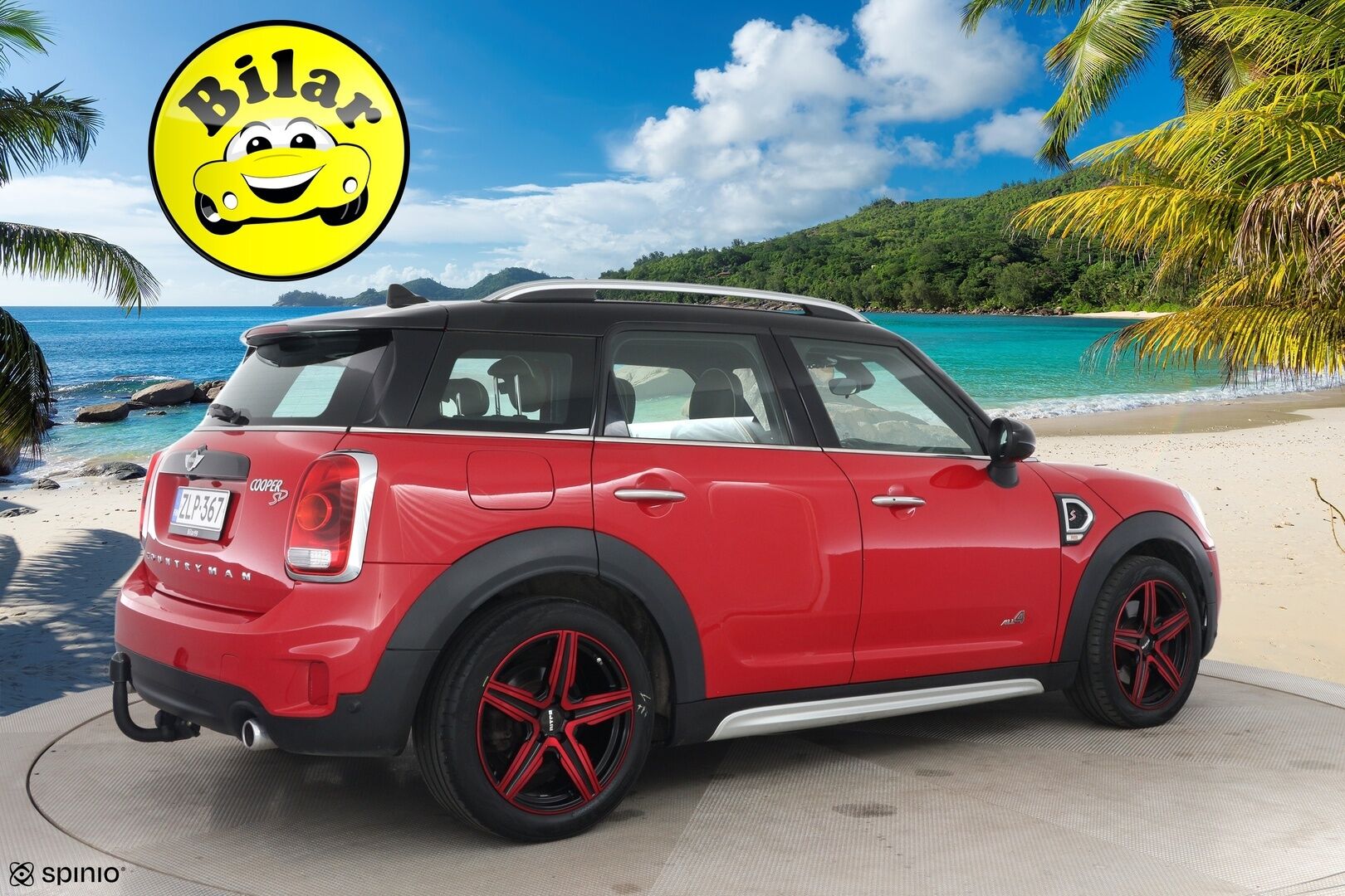 MINI Countryman 2017 Cooper SD ALL4 A Business - | Panorama | Harman/Kardon | HUD | Nahat | KeylessGo | Koukku | Kamera | P-tutkat eteen & taakse | Park Assist | LED | Navi | Sähköluukku |