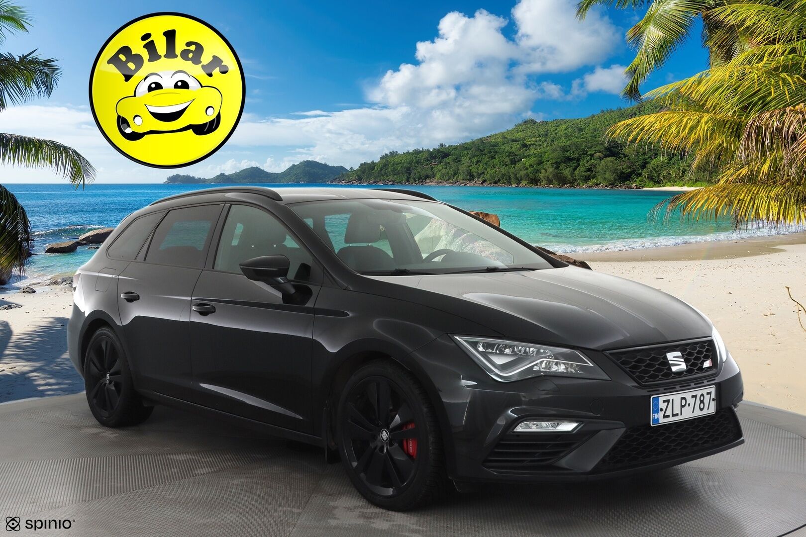 Seat Leon ST 2017 2,0 TSI 300 4DRIVE Cupra DSG - Vakkari | P.tutkat | LED | Apple&Android | Puolinahat | Suomi-auto | Kahdet Renkaat|