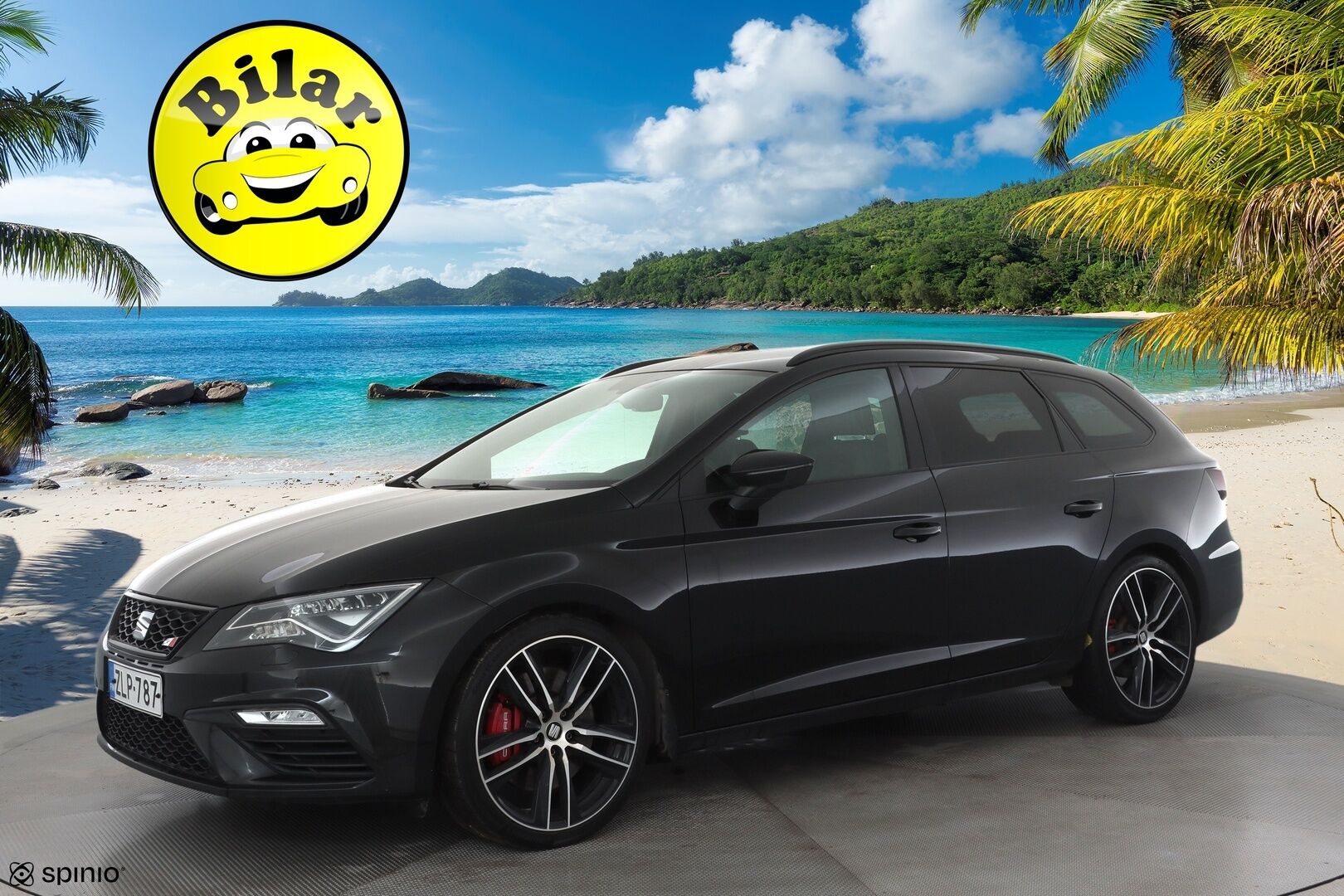 Seat Leon ST 2017 2,0 TSI 300 4DRIVE Cupra DSG - Vakkari | P.tutkat | LED | Apple&Android | Puolinahat | Suomi-auto | Kahdet Renkaat|