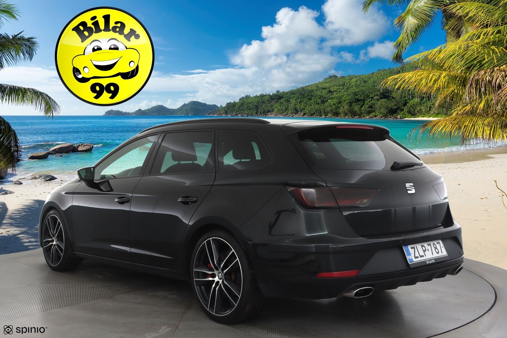 Seat Leon ST 2017 2,0 TSI 300 4DRIVE Cupra DSG * Vakkari / P.tutkat / LED / Apple&Android / Puolinahat * - Suomi-auto / Kahdet Renkaat