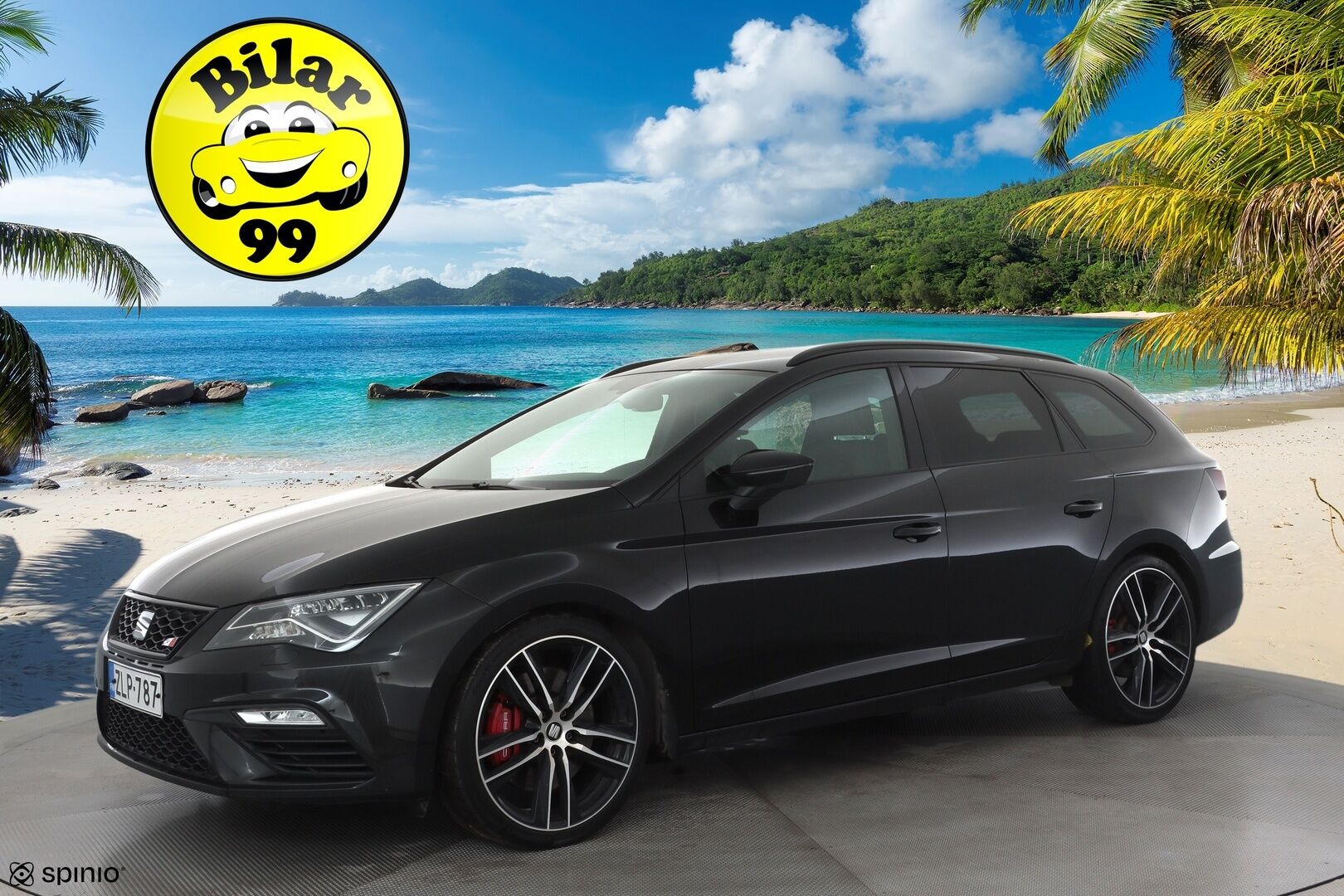Seat Leon ST 2017 2,0 TSI 300 4DRIVE Cupra DSG * Vakkari / P.tutkat / LED / Apple&Android / Puolinahat * - Suomi-auto / Kahdet Renkaat