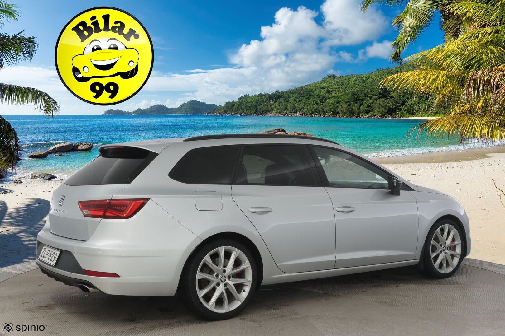 Seat Leon ST 2017 2,0 TSI 300 4DRIVE Cupra DSG *Panorama / ACC / Seat sound / Nahat* - *Kahdet renkaat ja vanteet!*