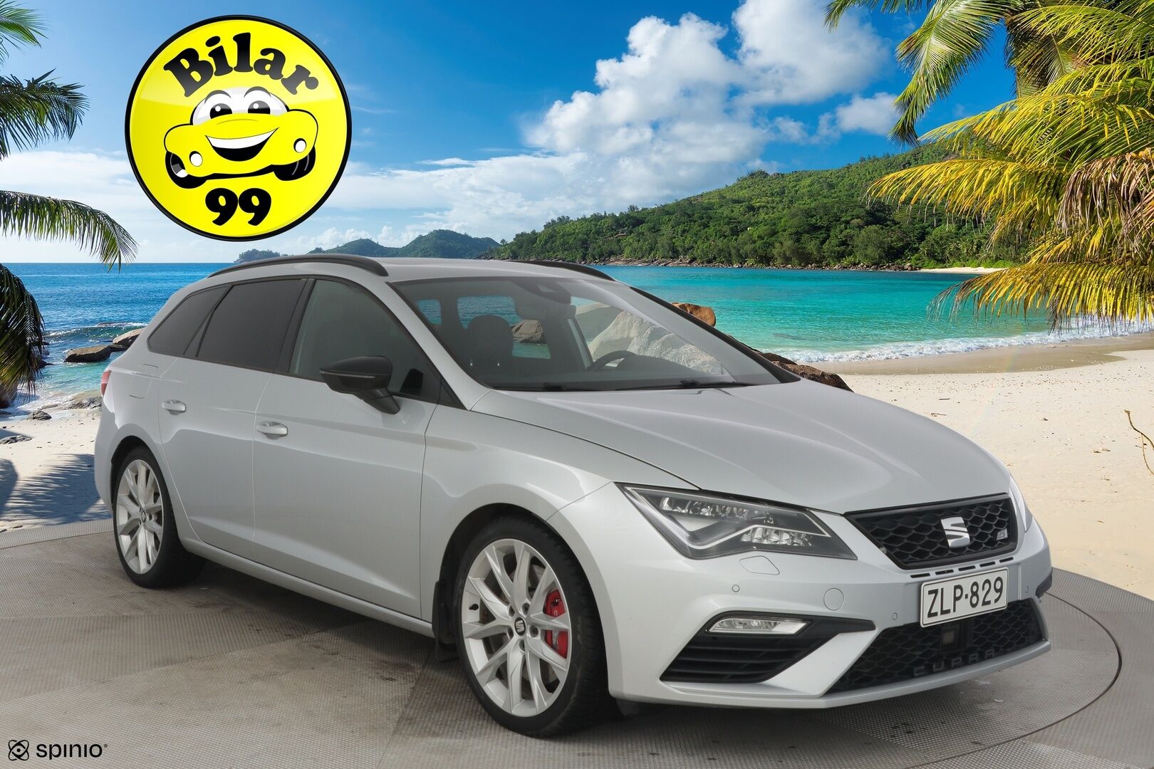 Seat Leon ST 2017 2,0 TSI 300 4DRIVE Cupra DSG *Panorama / ACC / Seat sound / Nahat* - *Kahdet renkaat ja vanteet!*