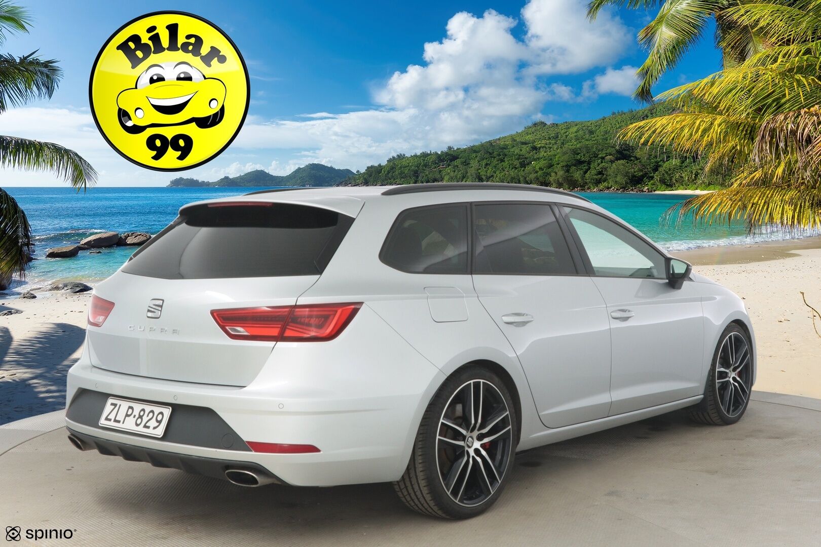 Seat Leon ST 2017 2,0 TSI 300 4DRIVE Cupra DSG *Panorama / ACC / Seat sound / Nahat* - *Kahdet renkaat ja vanteet!* - HULLUT AVAJAISHULINAT KORKOTARJOUS 3,29 %