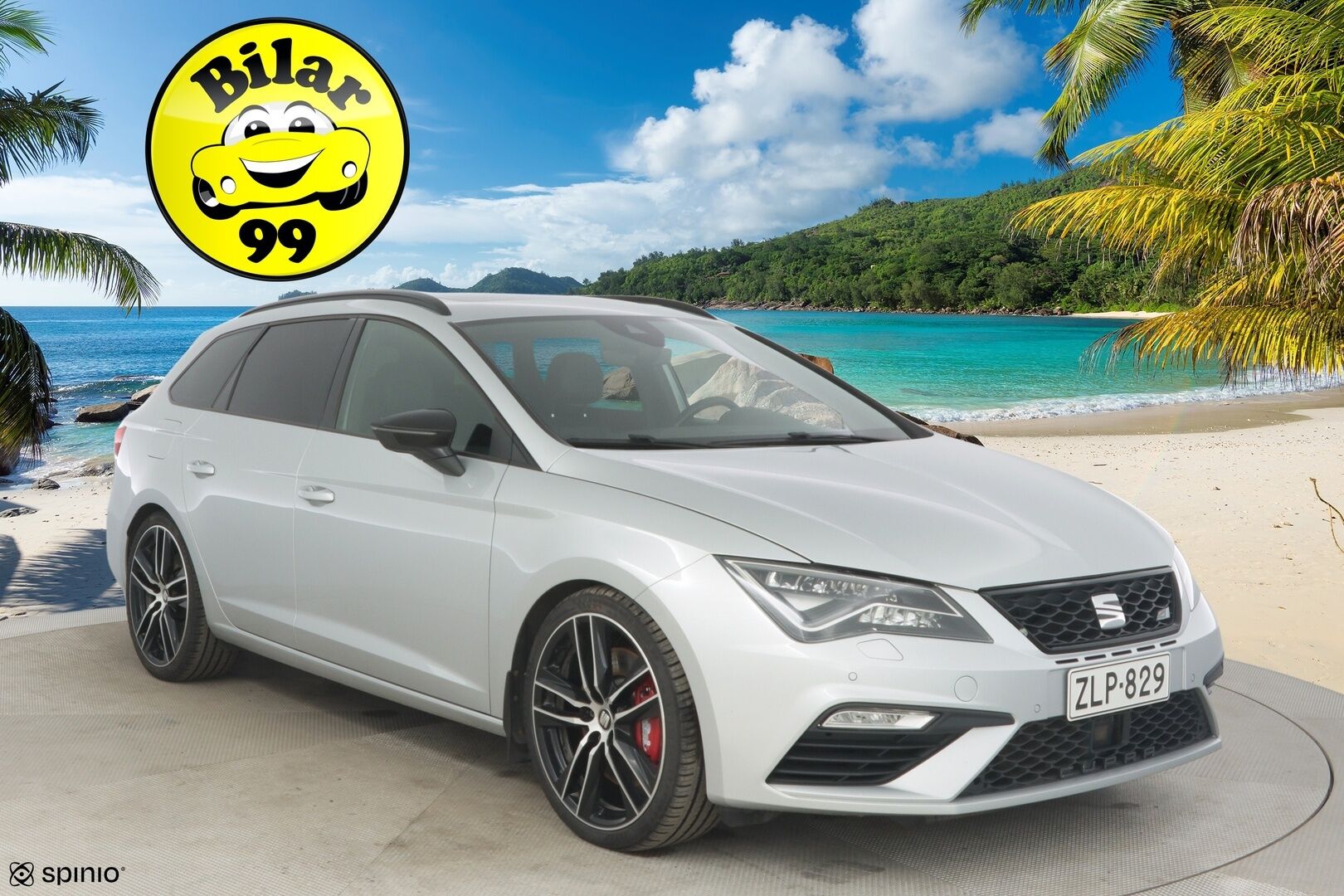 Seat Leon ST 2017 2,0 TSI 300 4DRIVE Cupra DSG *Panorama / ACC / Seat sound / Nahat* - *Kahdet renkaat ja vanteet!* - HULLUT AVAJAISHULINAT KORKOTARJOUS 3,29 %