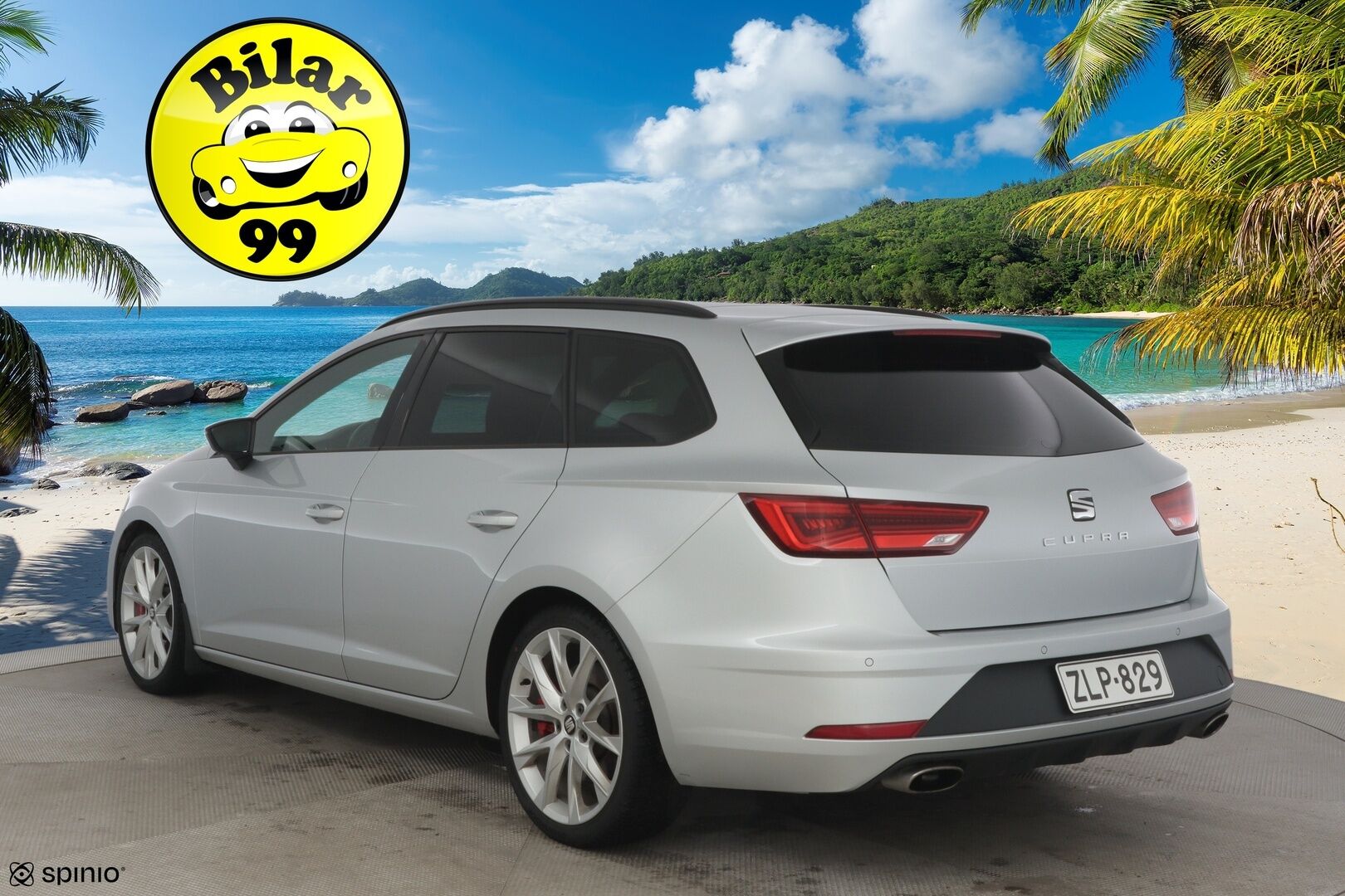 Seat Leon ST 2017 2,0 TSI 300 4DRIVE Cupra DSG *Panorama / ACC / Seat sound / Nahat* - *Kahdet renkaat ja vanteet!*