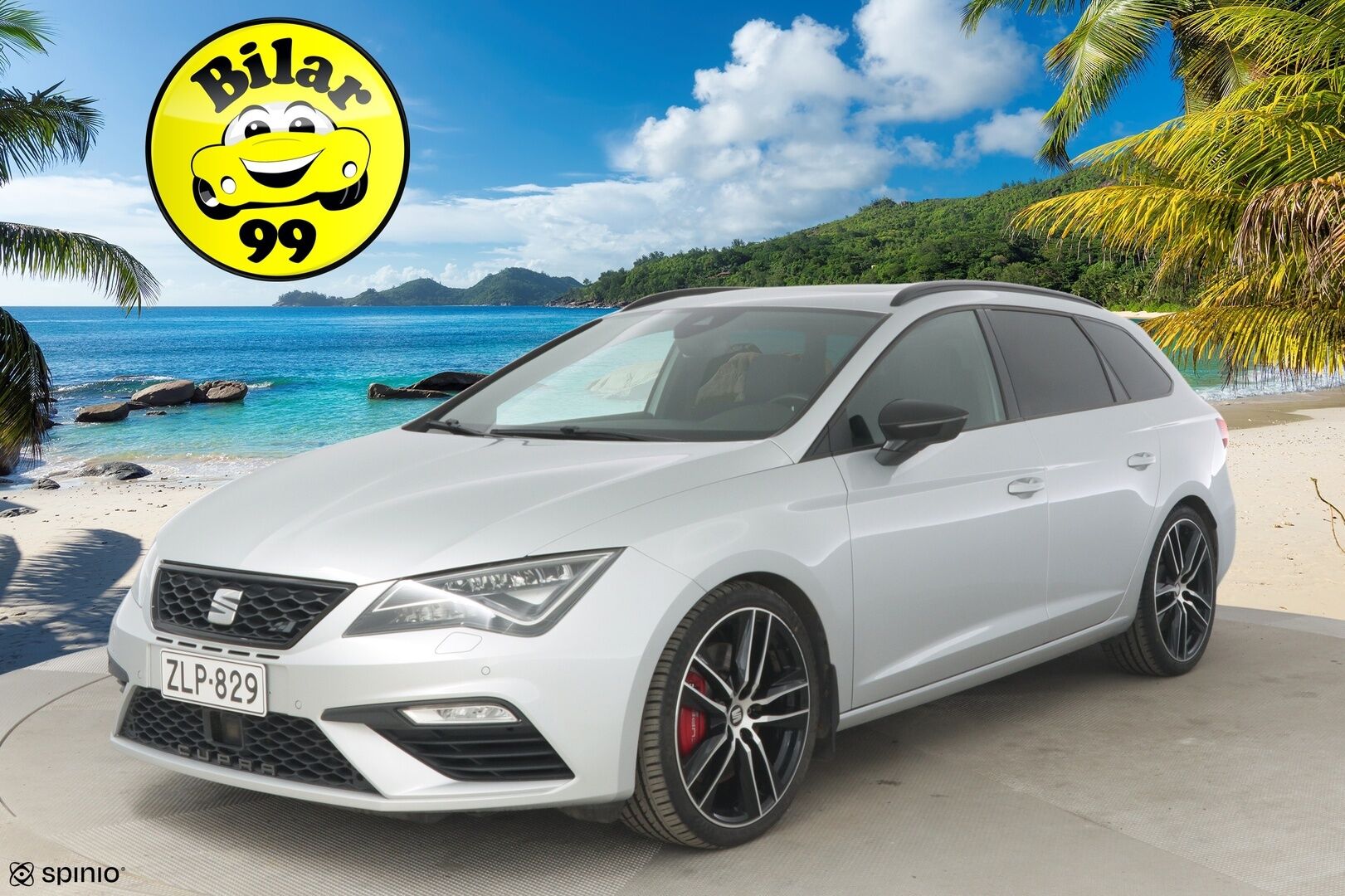 Seat Leon ST 2017 2,0 TSI 300 4DRIVE Cupra DSG *Panorama / ACC / Seat sound / Nahat* - *Kahdet renkaat ja vanteet!* - HULLUT AVAJAISHULINAT KORKOTARJOUS 3,29 %