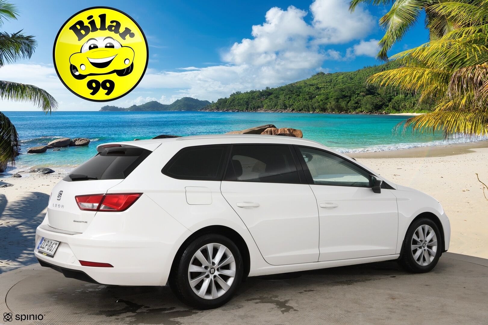 Seat Leon ST 2017 1,0 TSI 115 Ecomotive Style DSG / Webasto / Vakkari / LED-lisävalo / - Suomi-auto / 2x alumiinivanteet / Hihna tehty! - Osta nyt, maksa vasta ensi vuonna