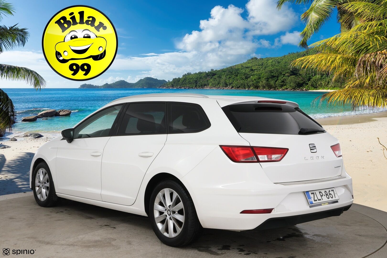 Seat Leon ST 2017 1,0 TSI 115 Ecomotive Style DSG / Webasto / Vakkari / LED-lisävalo / - Suomi-auto / 2x alumiinivanteet / Hihna tehty! - Osta nyt, maksa vasta ensi vuonna