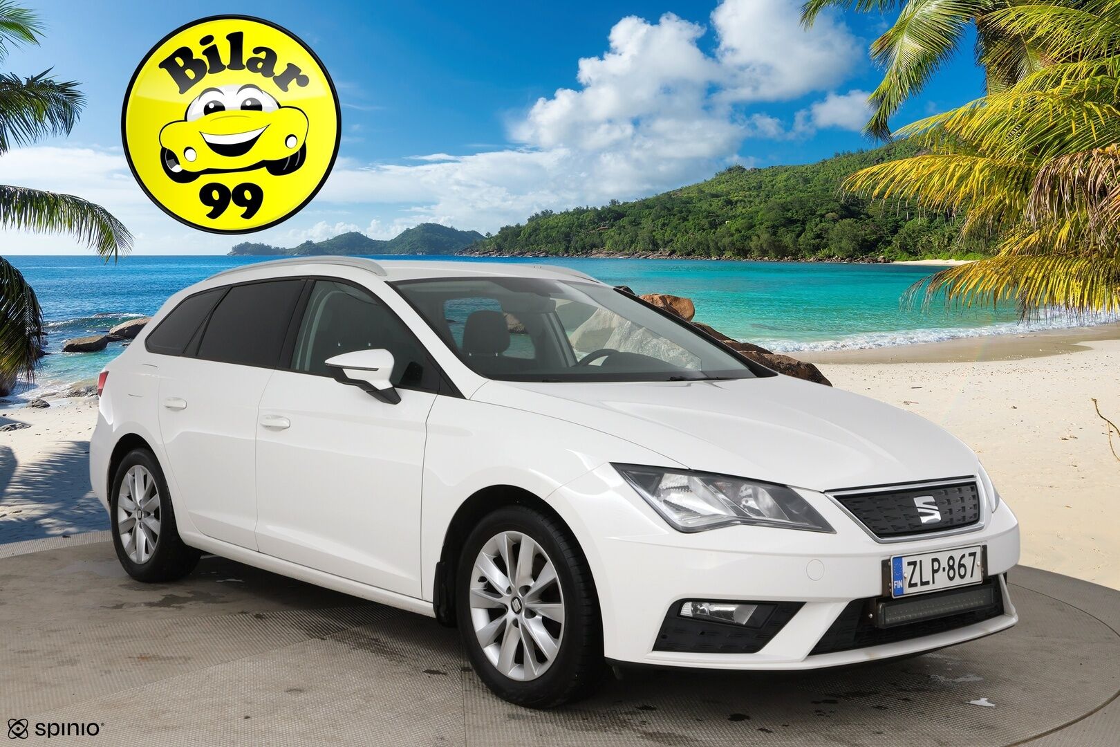 Seat Leon ST 2017 1,0 TSI 115 Ecomotive Style DSG / Webasto / Vakkari / LED-lisävalo / - Suomi-auto / 2x alumiinivanteet / Hihna tehty!